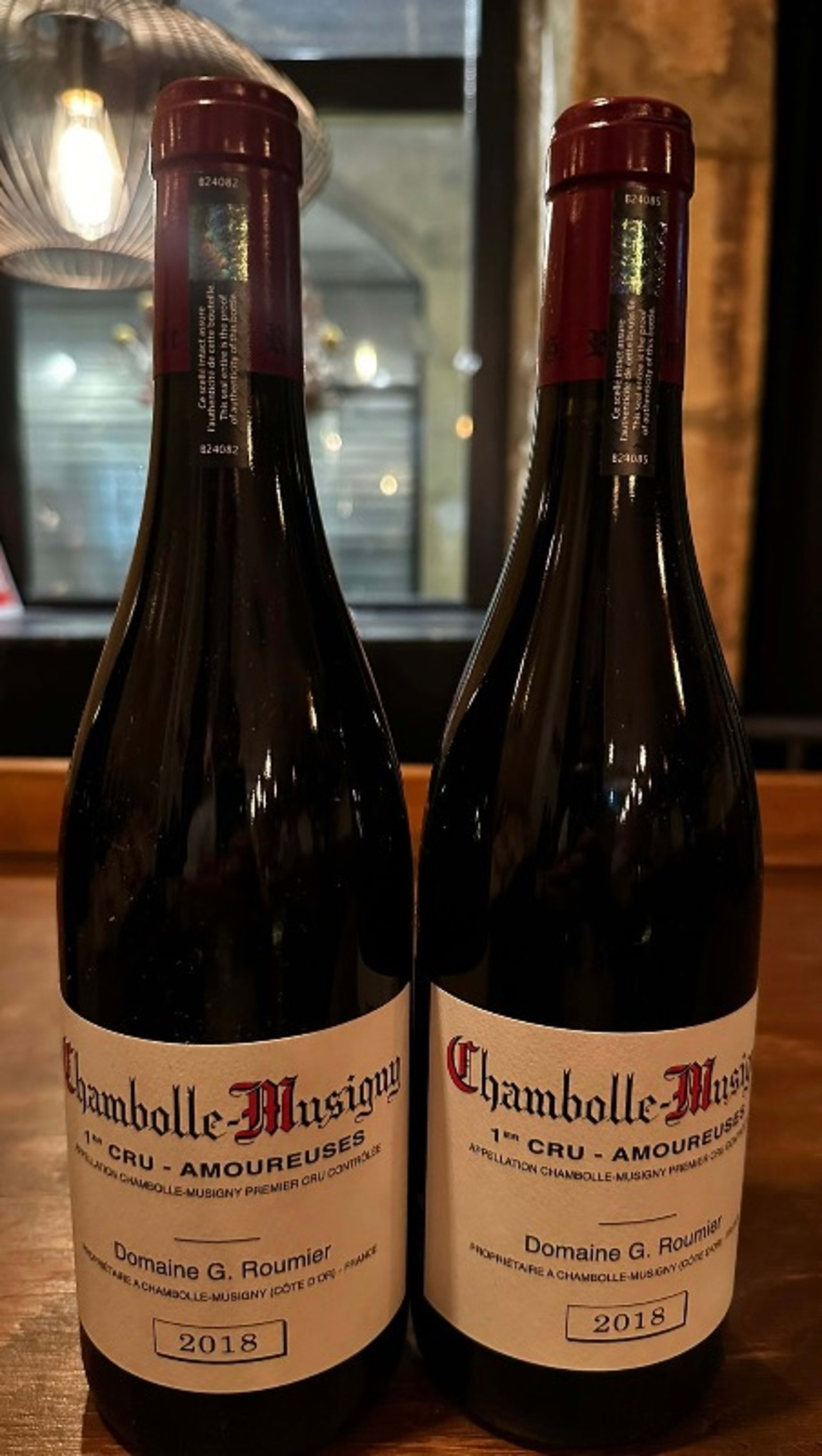 2 x Chambolle-Musigny, 1er Cru - Les Amoureuses, Georges Roumier, 2018