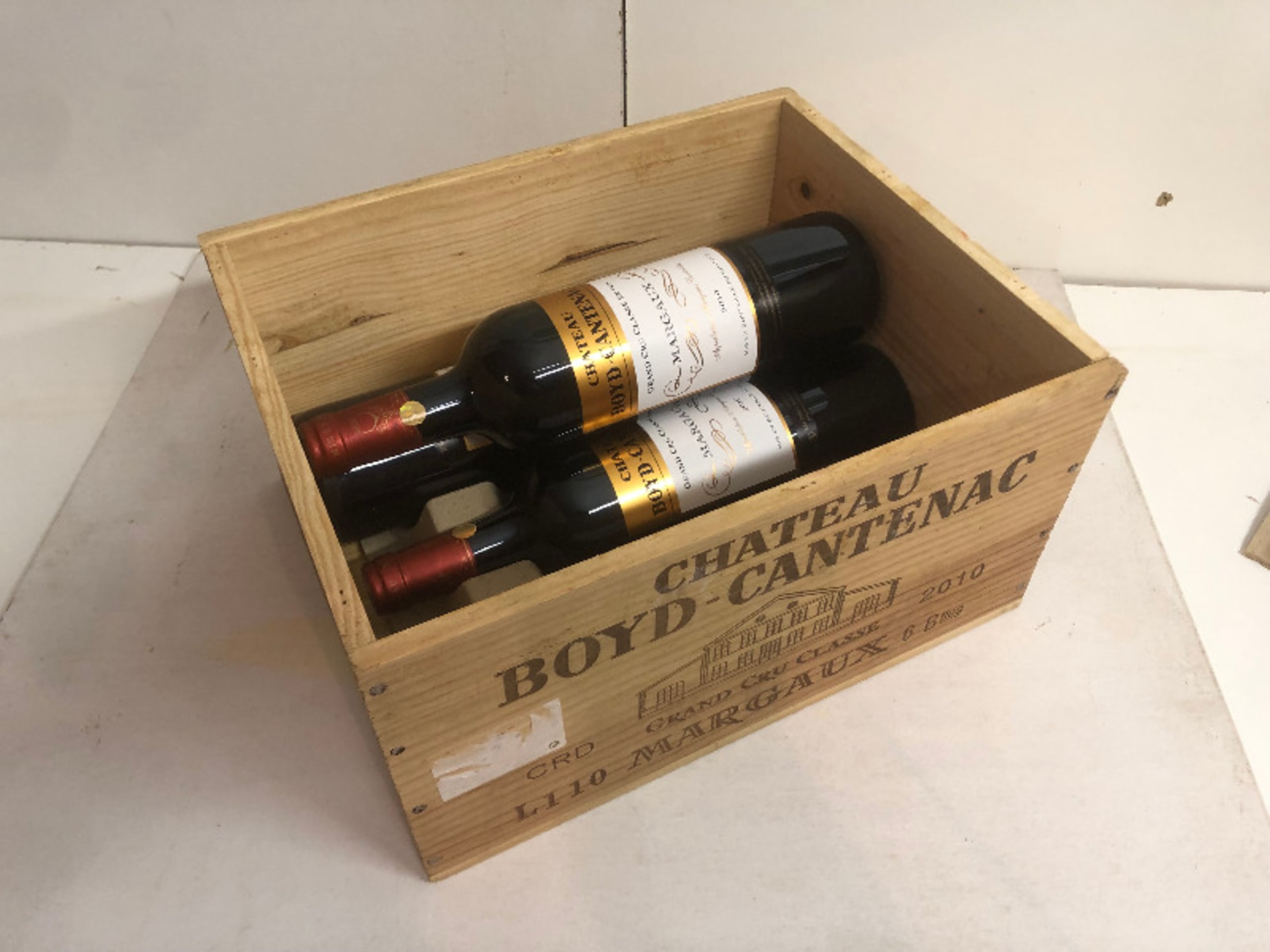 4 x Grand Cru Classé, Château Boyd Cantenac, Margaux, 2010