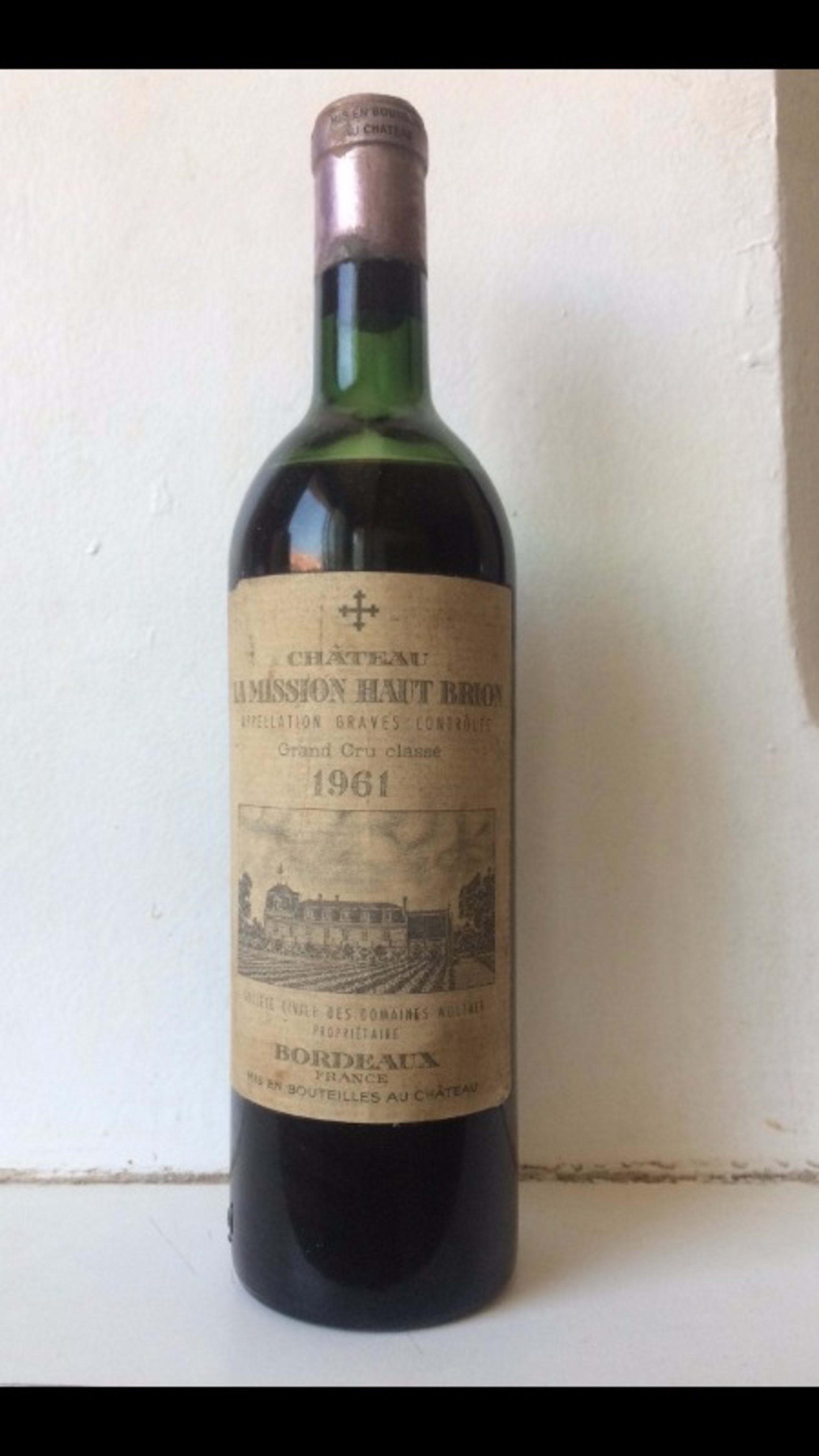 Château La Mission Haut Brion, Graves, 1961