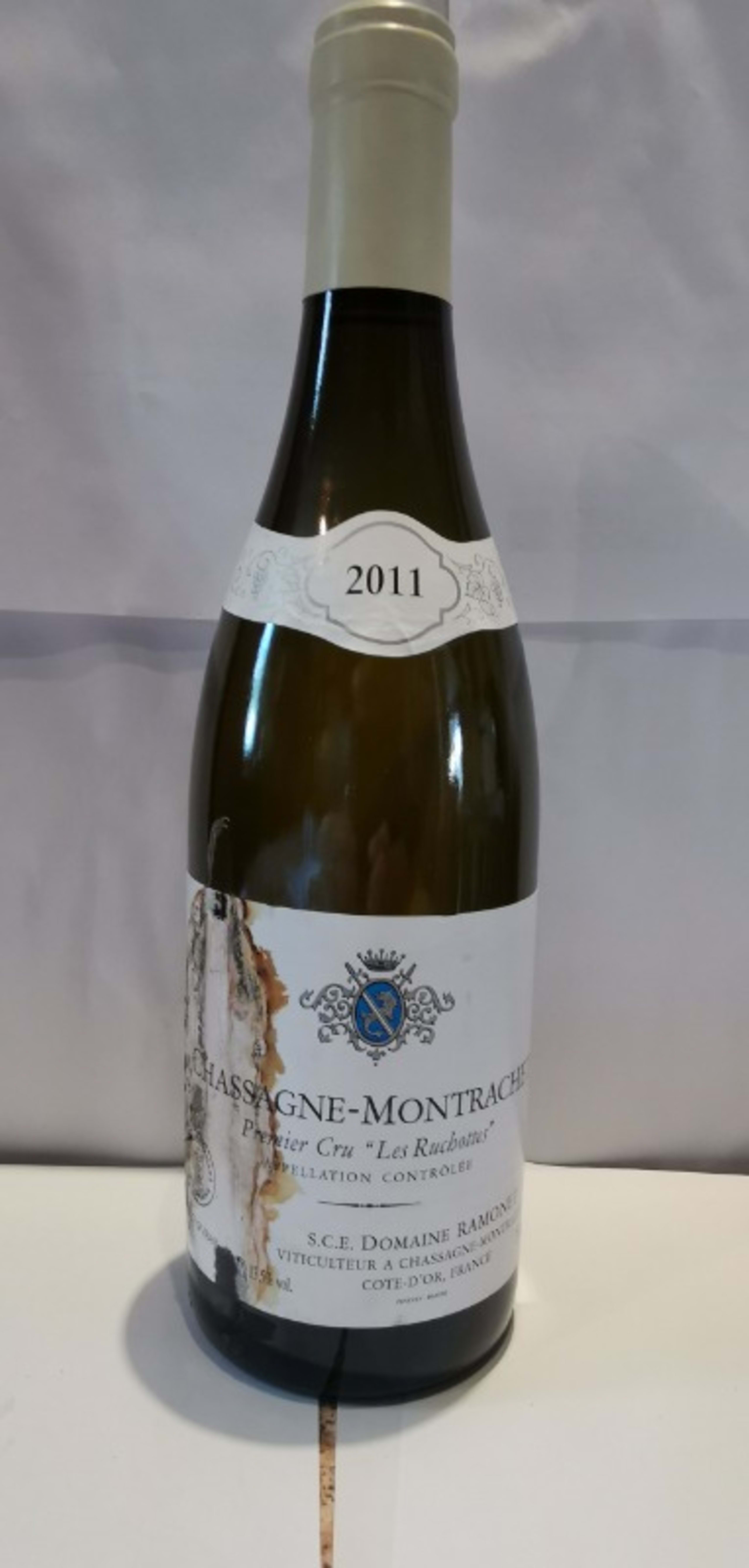 Chassagne-Montrachet, 1er cru Les Ruchottes, DOMAINE Ramonet, 2011