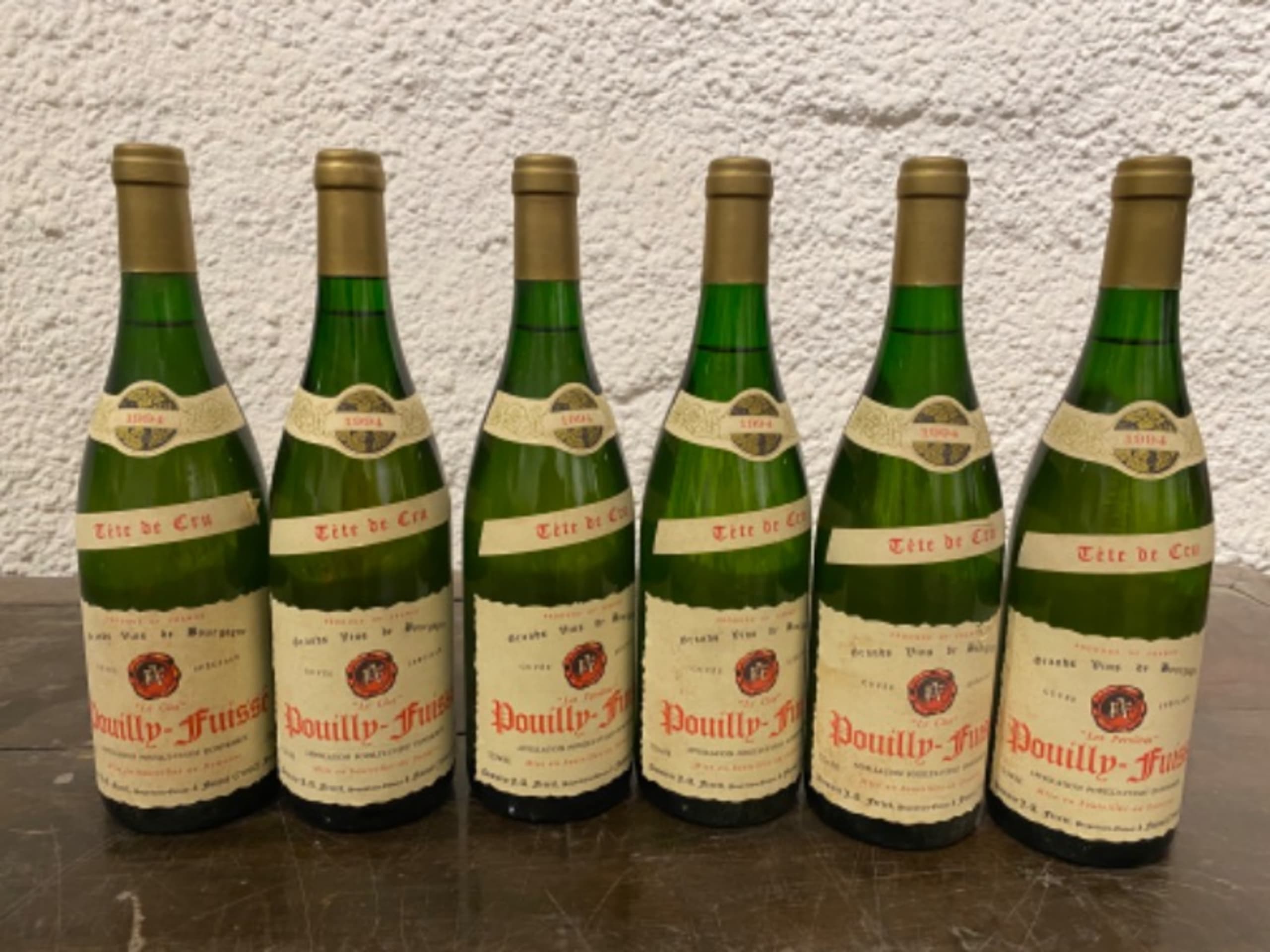 6 x Pouilly-Fuissé, Les Clos, Domaine Ferret, 1994