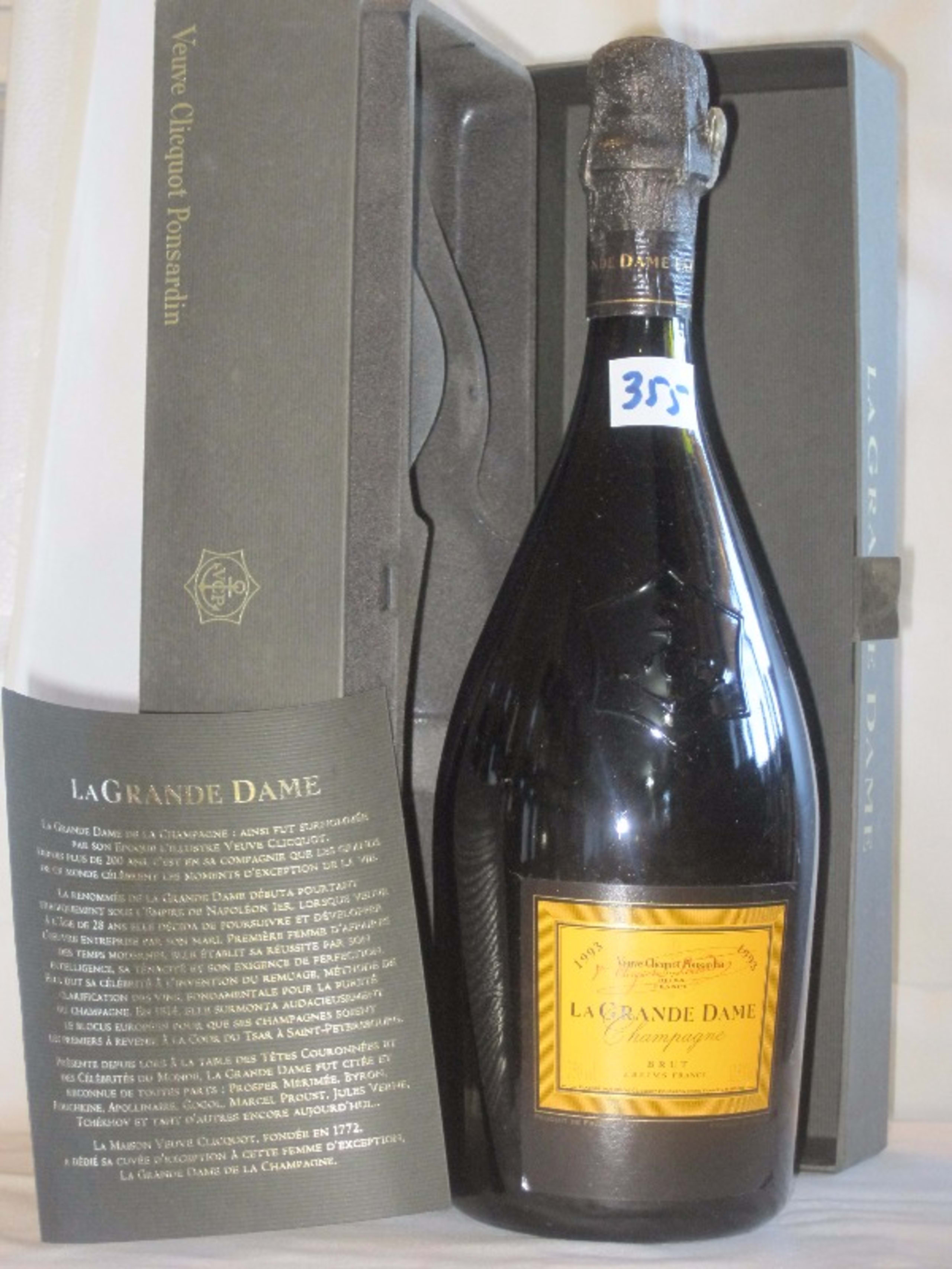 La Grande Dame, Champagne Veuve Clicquot, 1993
