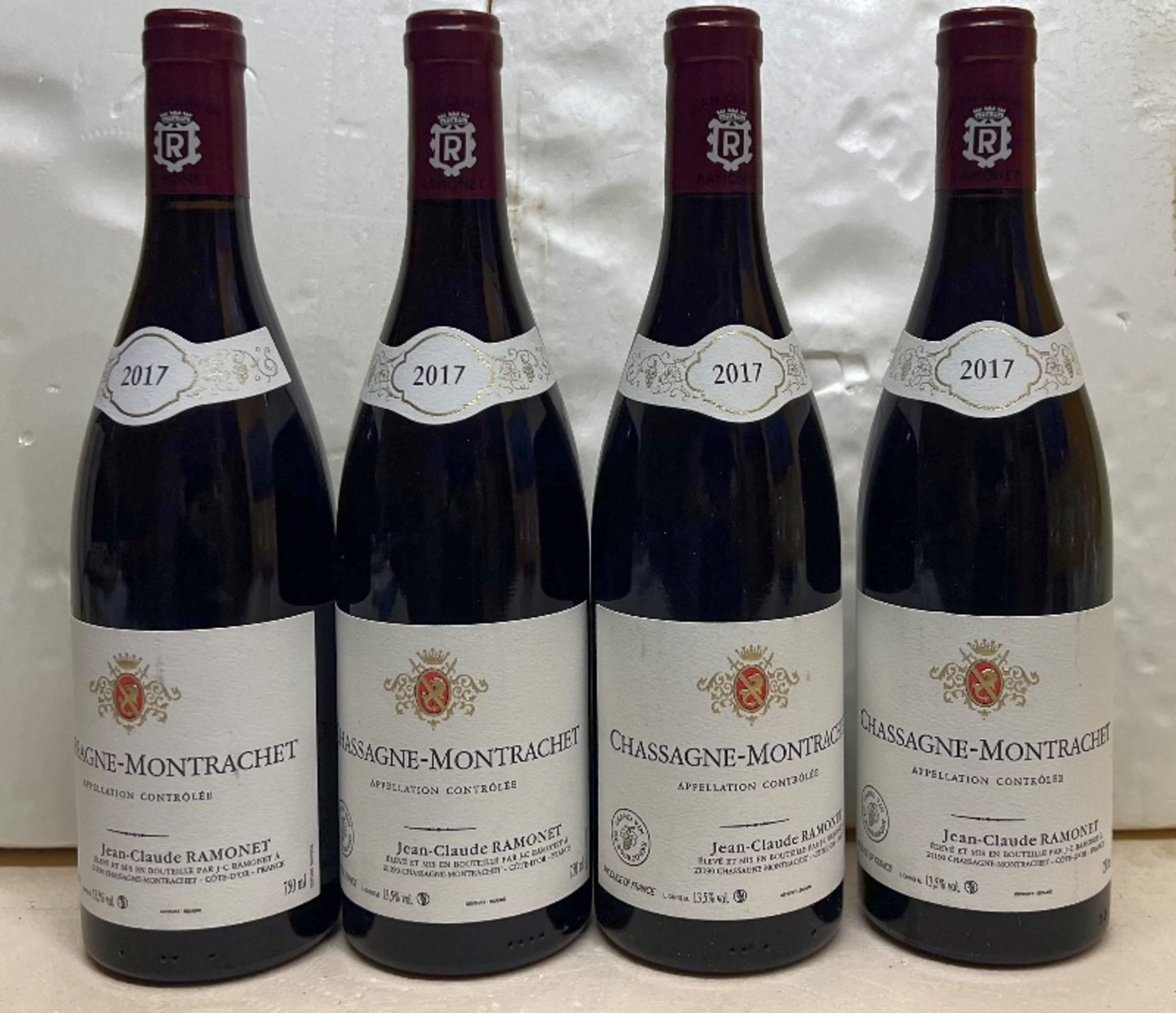 4 x Chassagne-Montrachet, Domaine Jean-Claude Ramonet, 2017