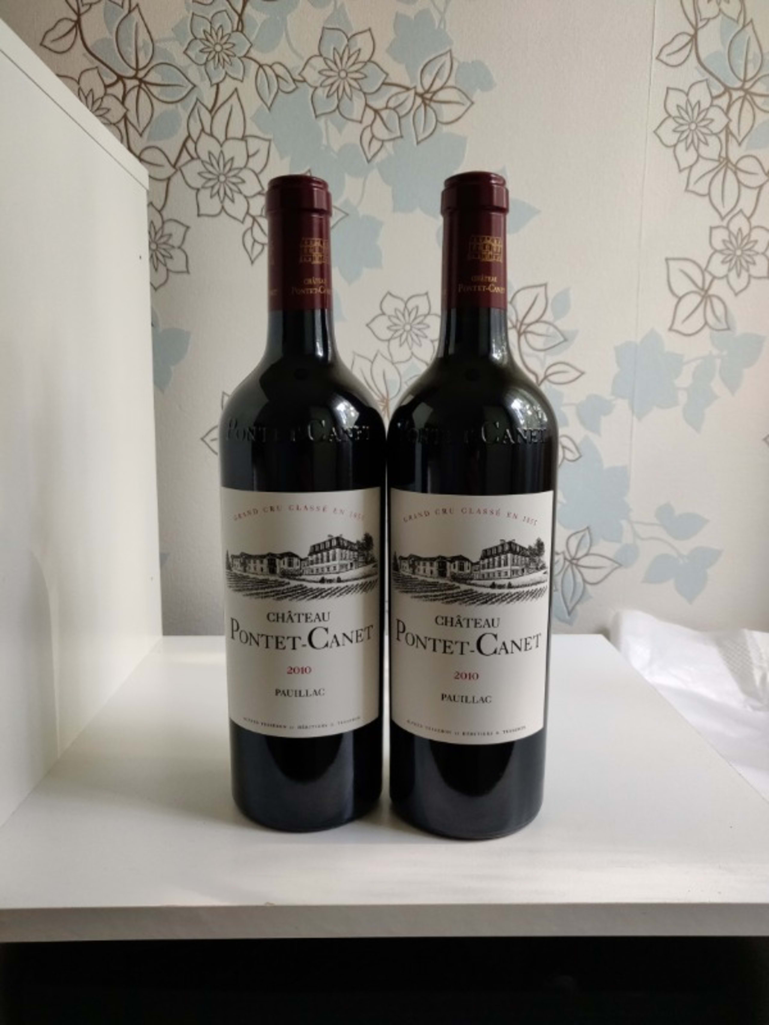 2 x Château Pontet-Canet, Pauillac, 2010
