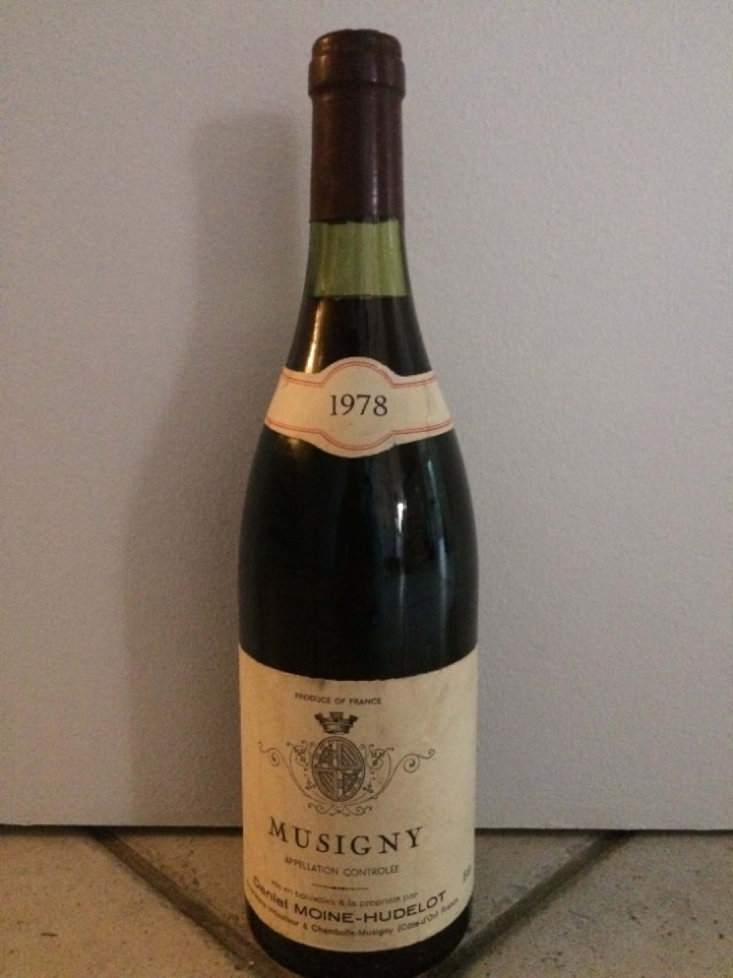 Musigny, Moine-Hudelot, 1978