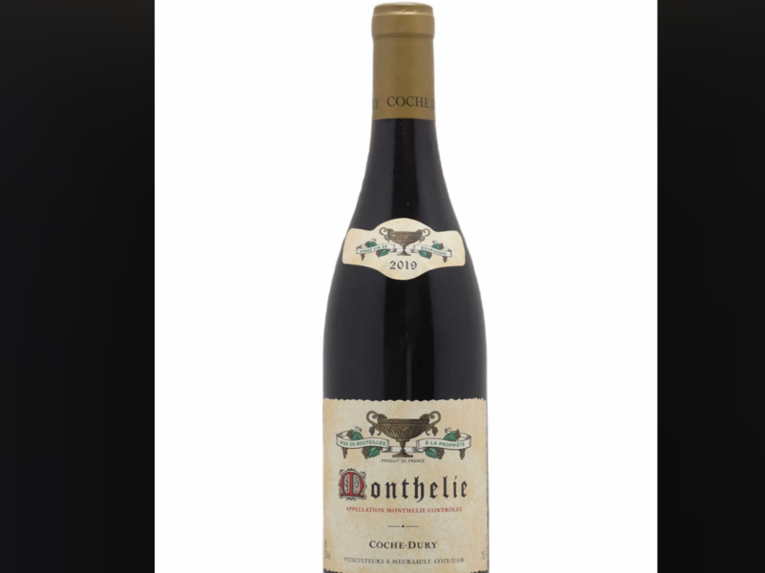 Monthélie, J.F coche Dury, 2019
