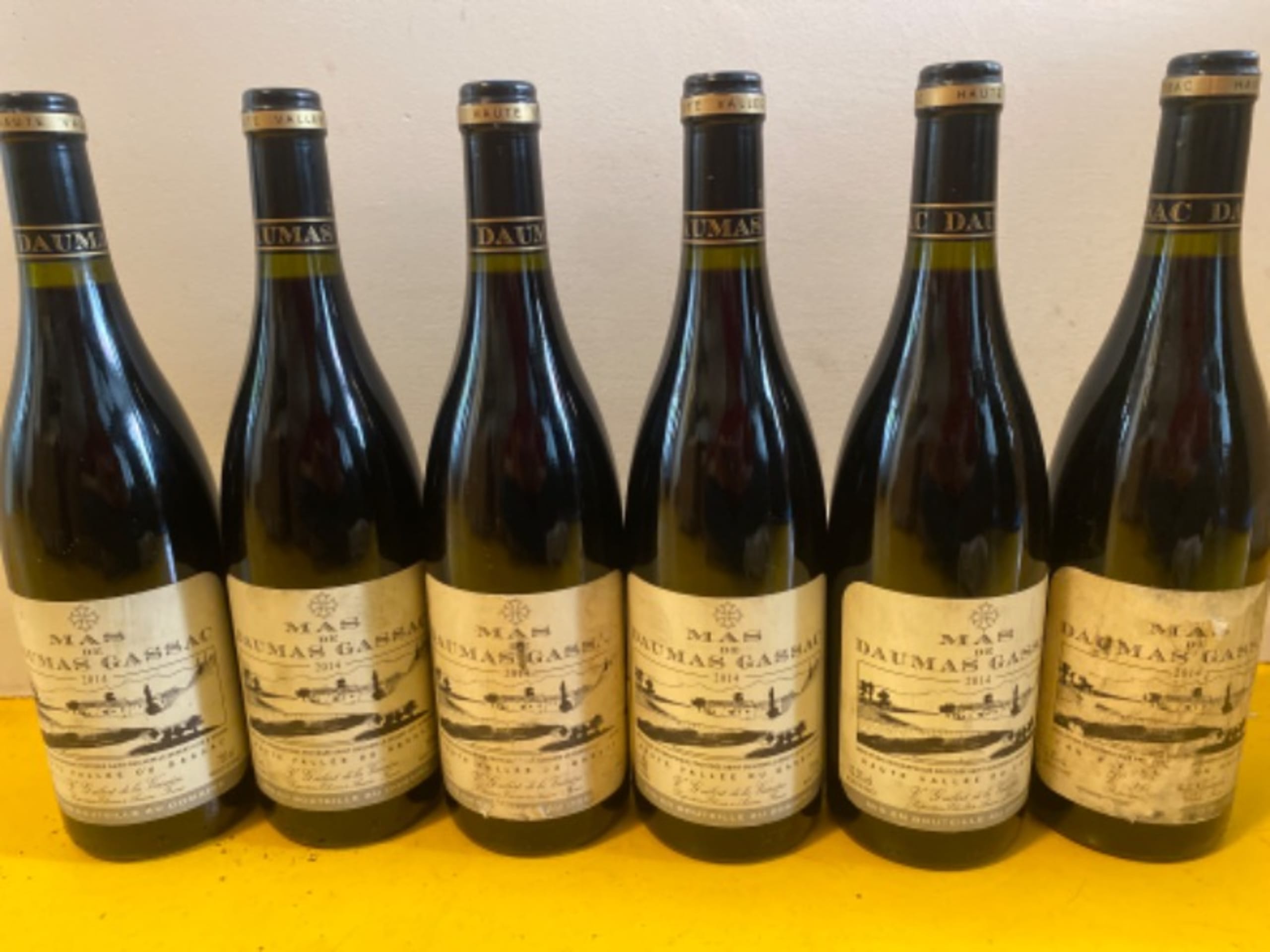 6 X Mas de Daumas Gassac, Vin de Pays de Saint-Guilhem le Désert, 2014