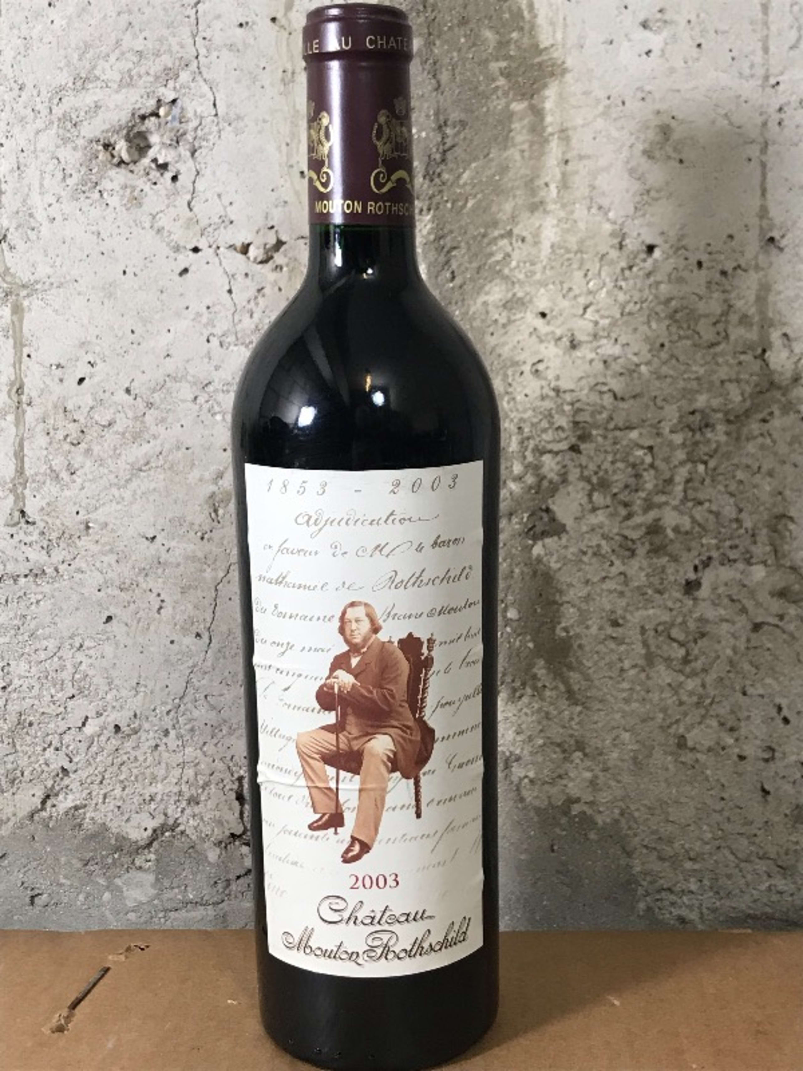 Château Mouton Rothschild, Pauillac, 2003