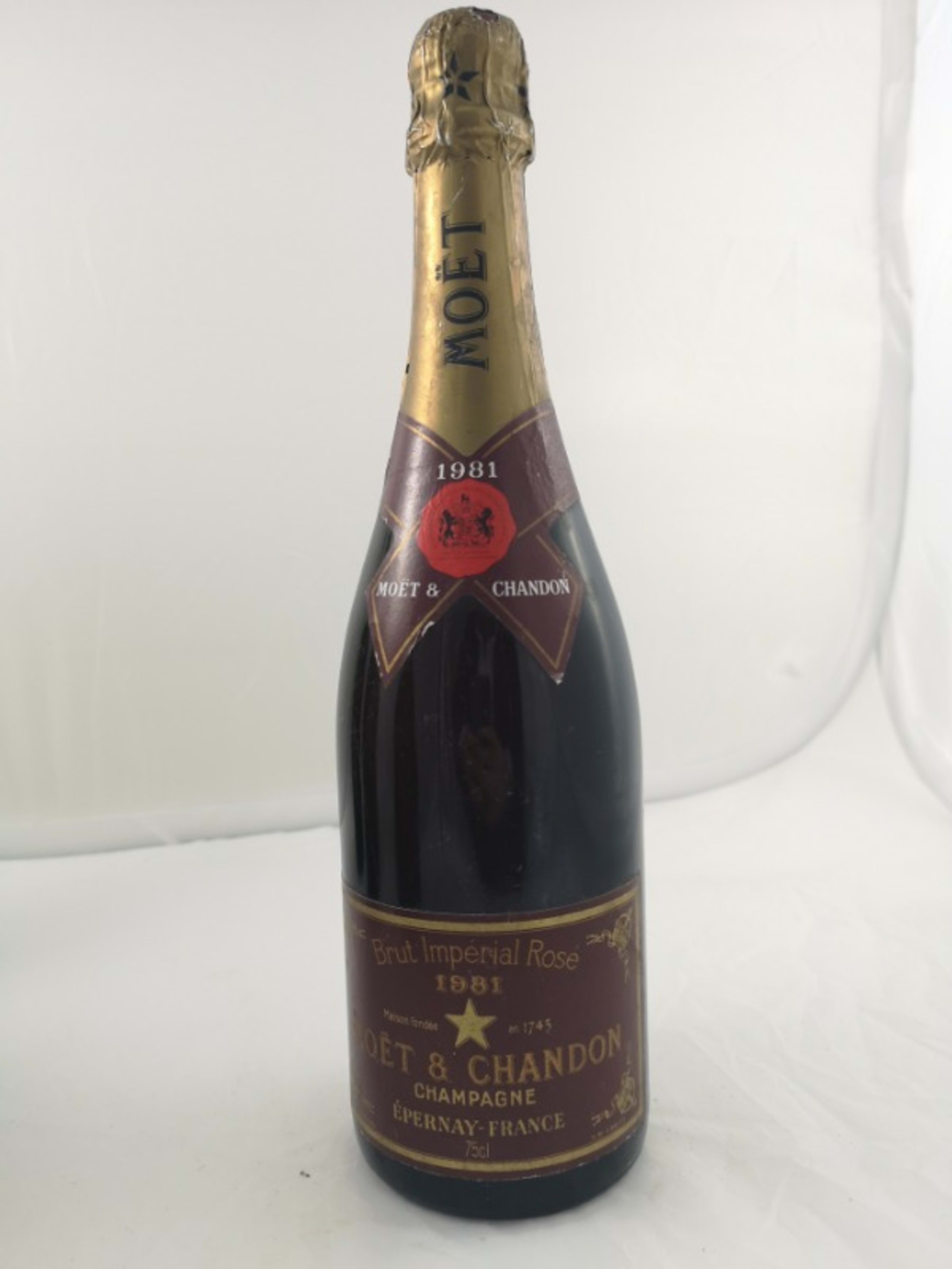 Brut Imperial Rosé, Moët & Chandon, Champagne, 1981