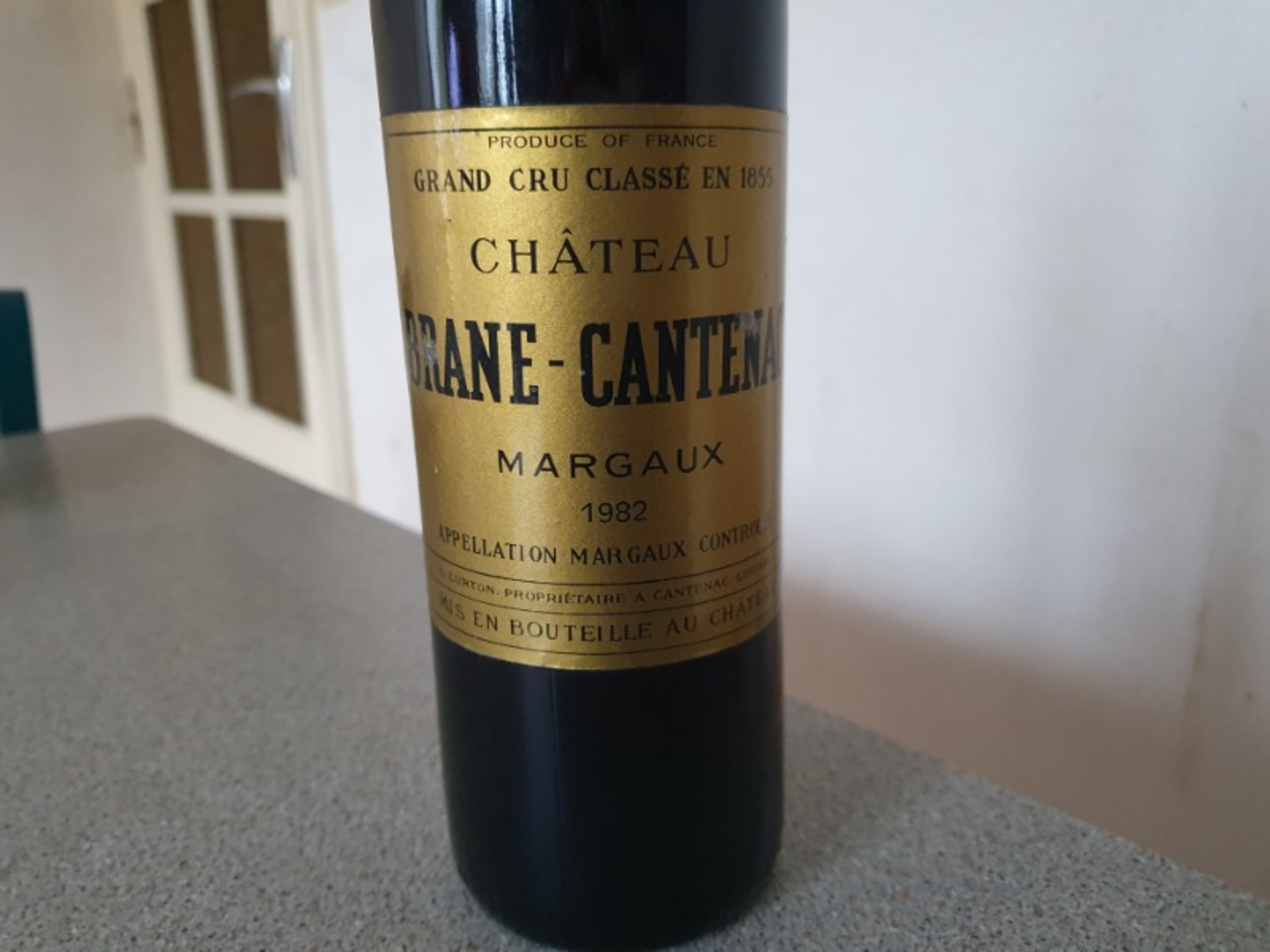 Château Brane Cantenac, Margaux, 1982