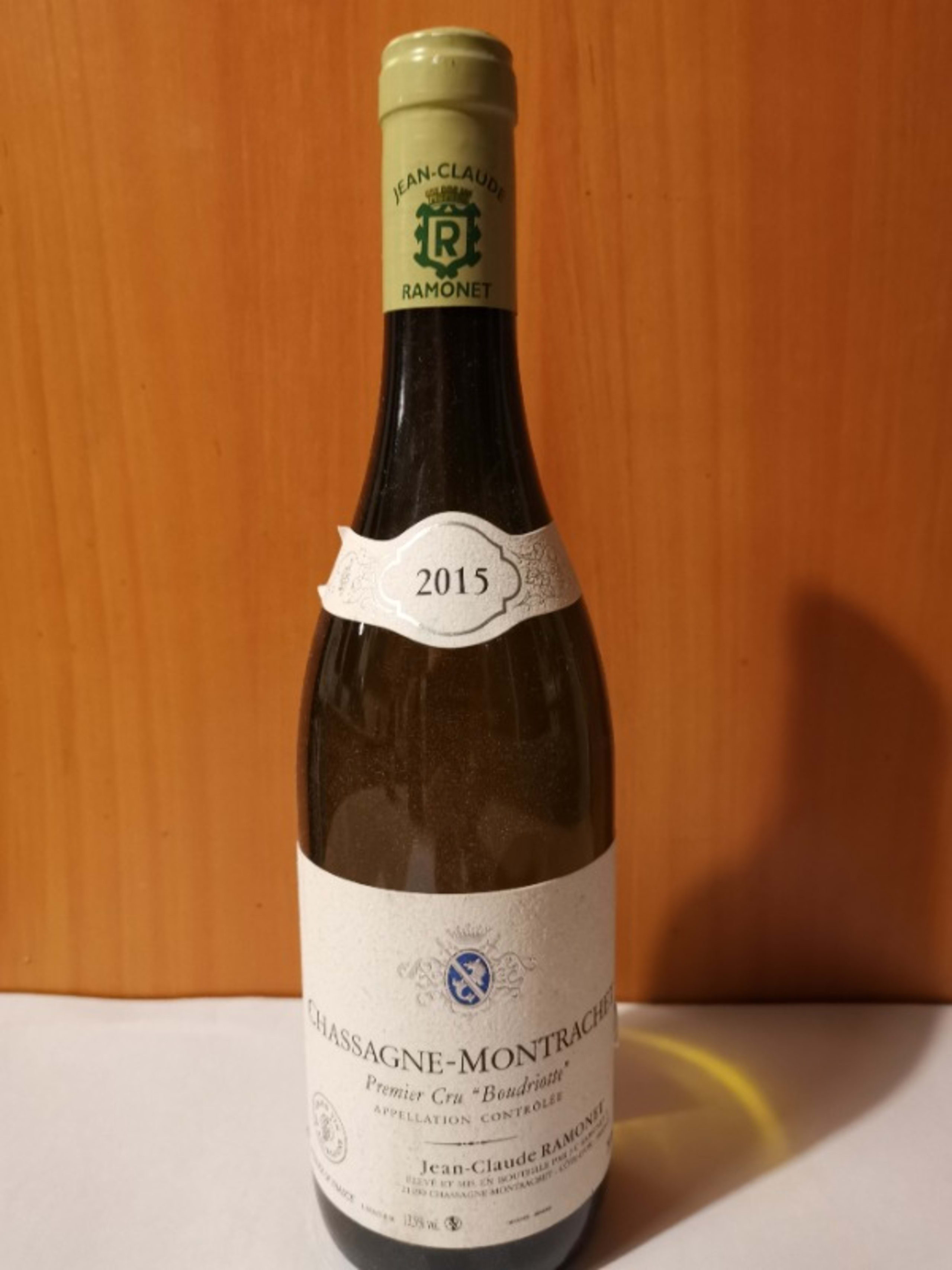 Chassagne-Montrachet, 1er cru Boudriotte, Domaine Ramonet, 2015