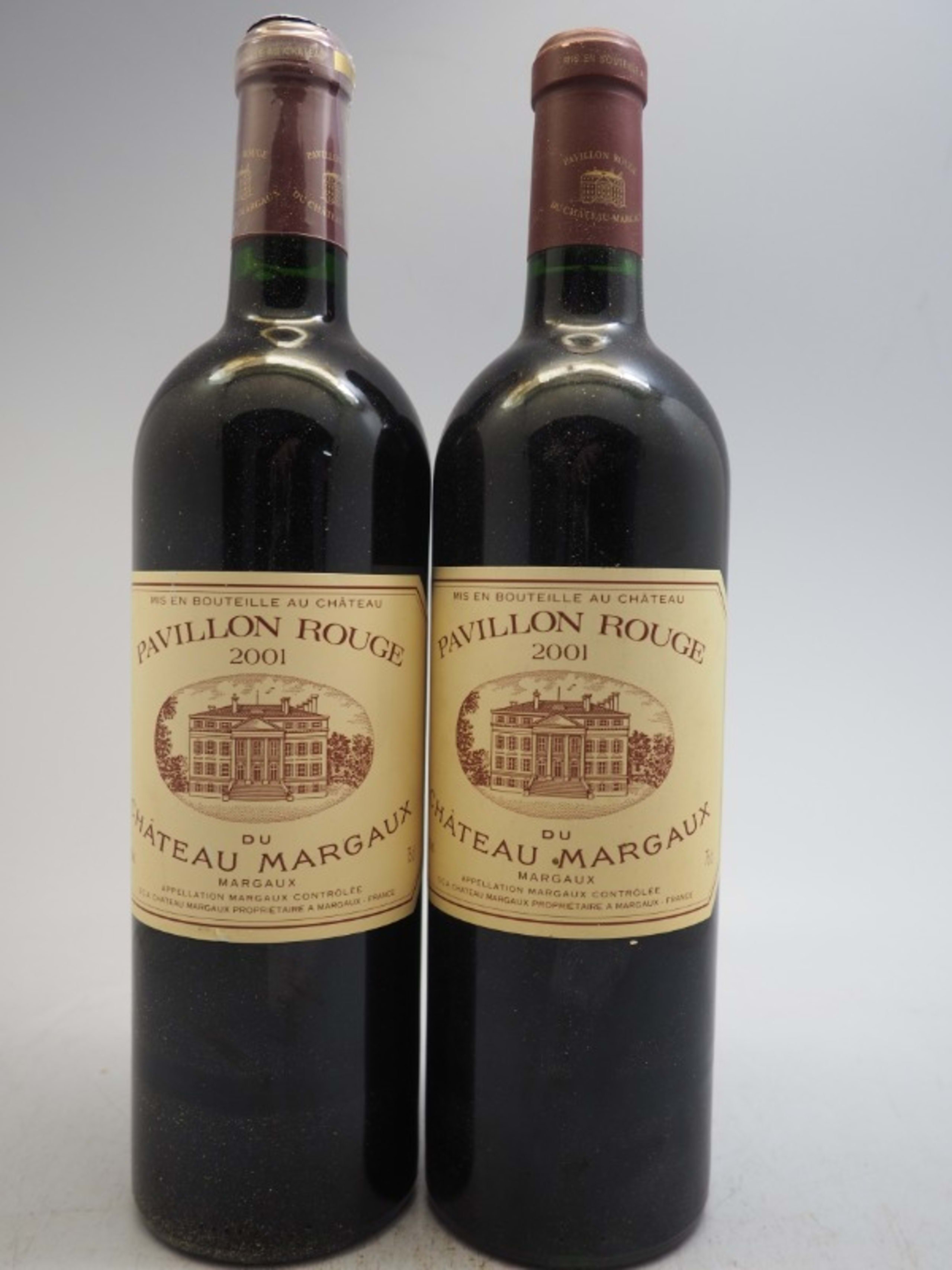 2 x Pavillon rouge, Château Margaux, Margaux, 2001