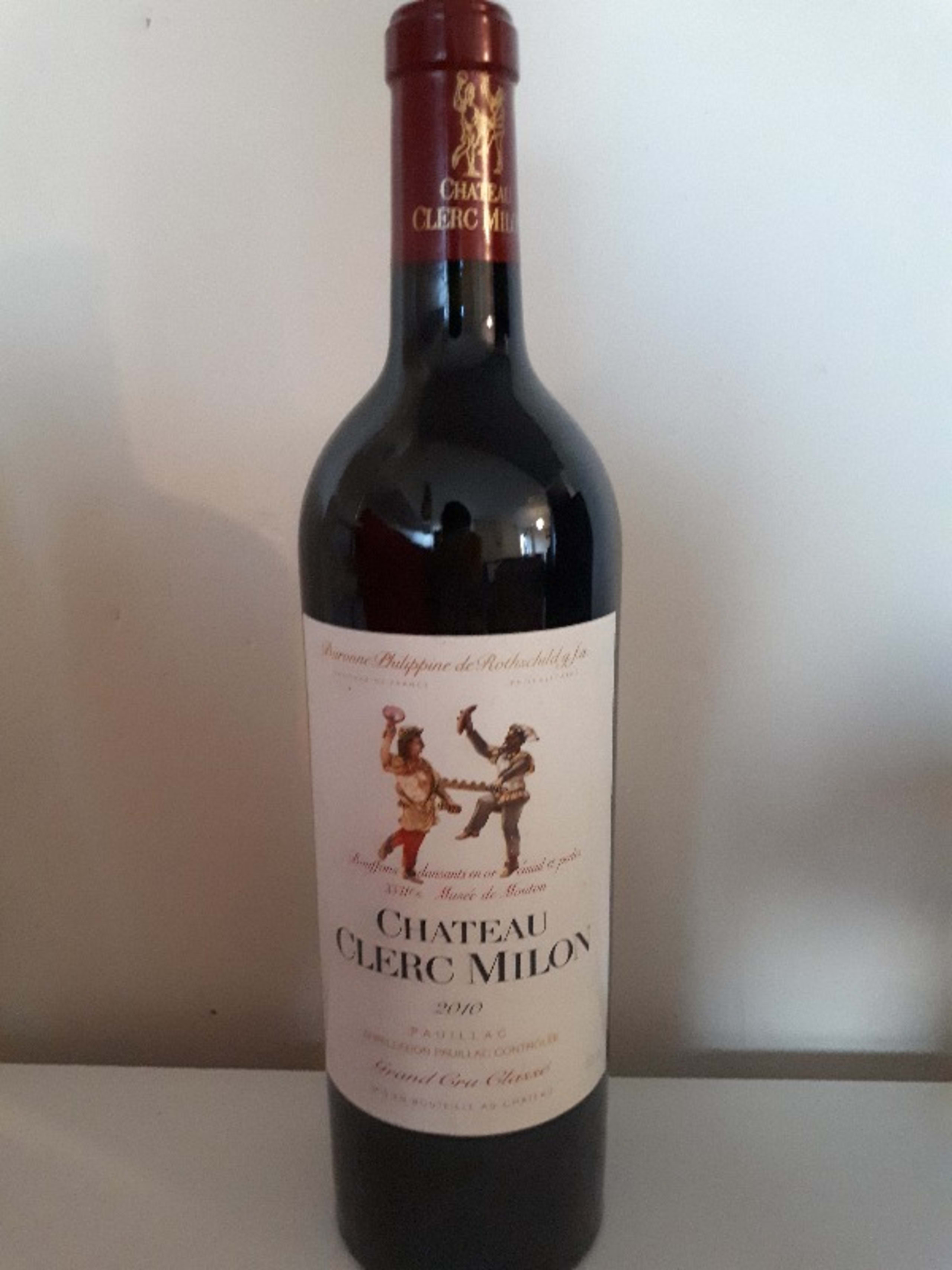 CLERC MILON, BARON PHILIPPE DE ROTHSCHILD, Pauillac, 2010