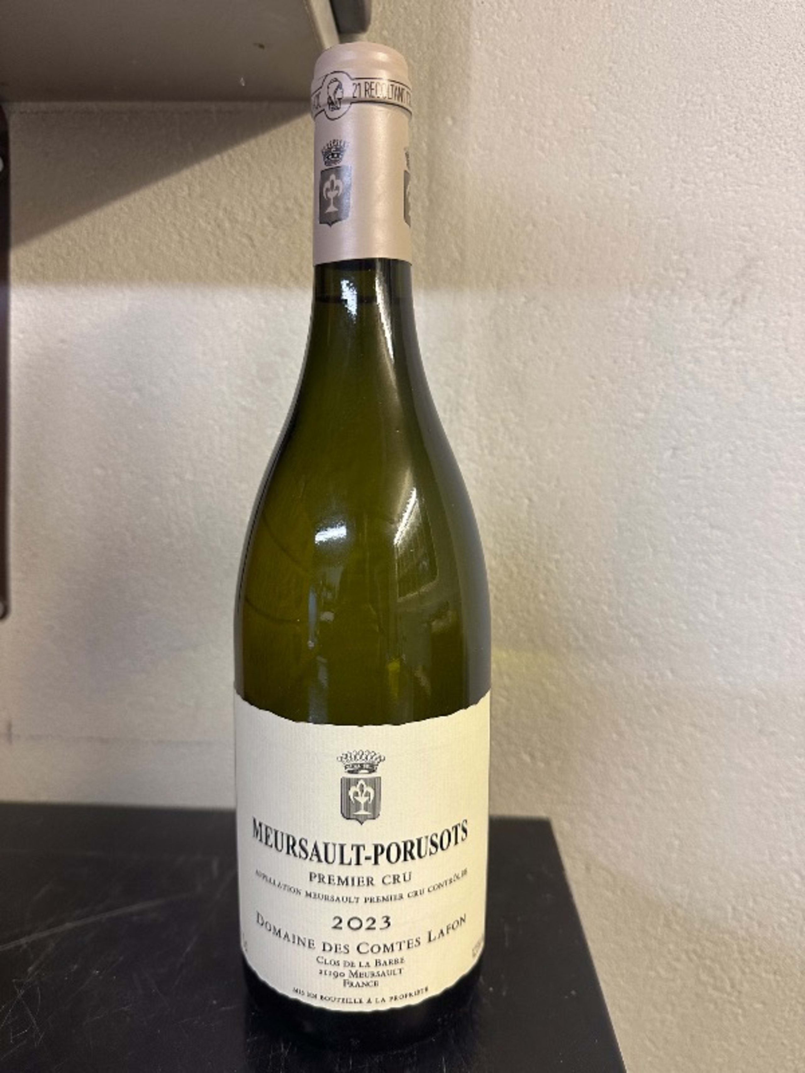 Meursault, 1er Cru Porusots, Domaine des Comtes Lafon, 2023