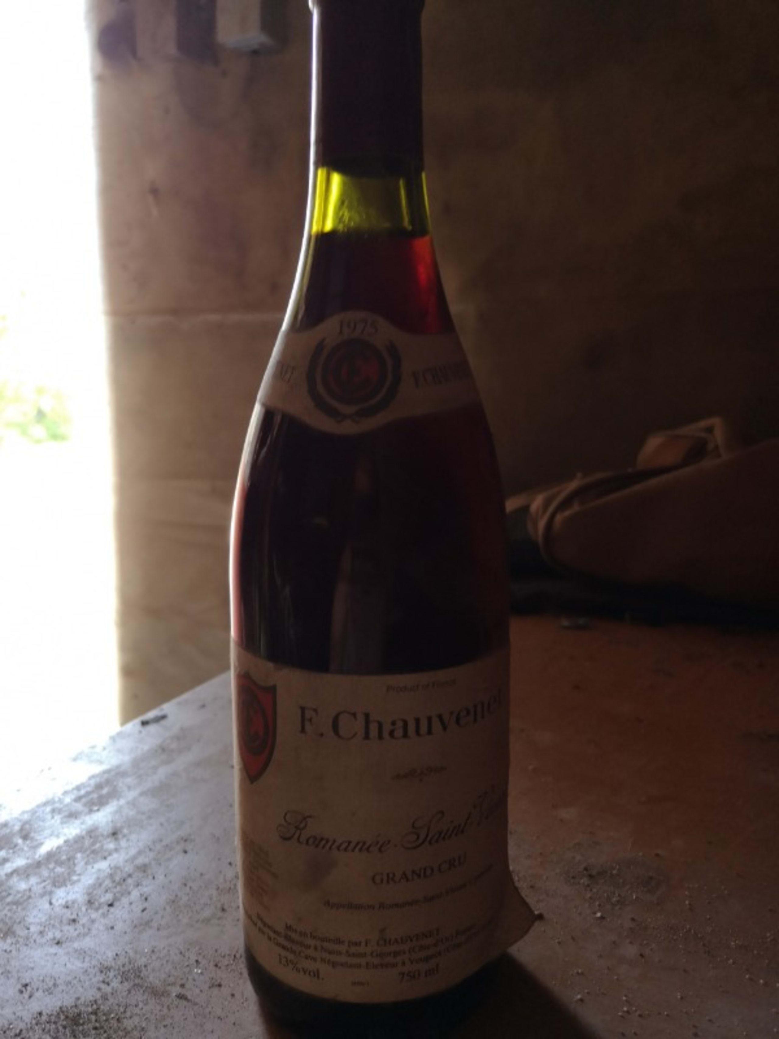 Romanée-Saint-Vivant, Grand cru, F. Chauvenet, 1975