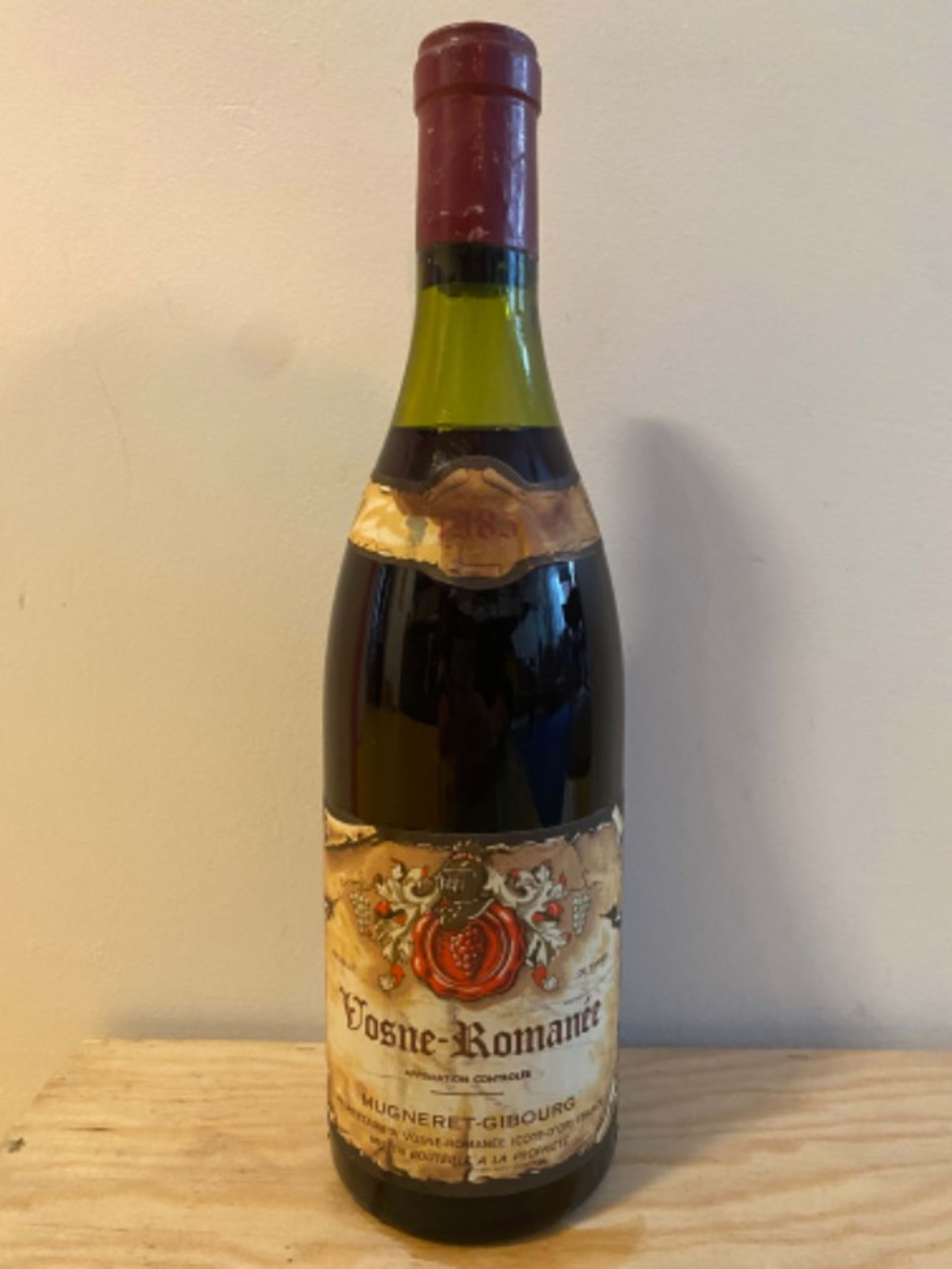 Vosne-Romanée, Mugneret Gibourg, 1985