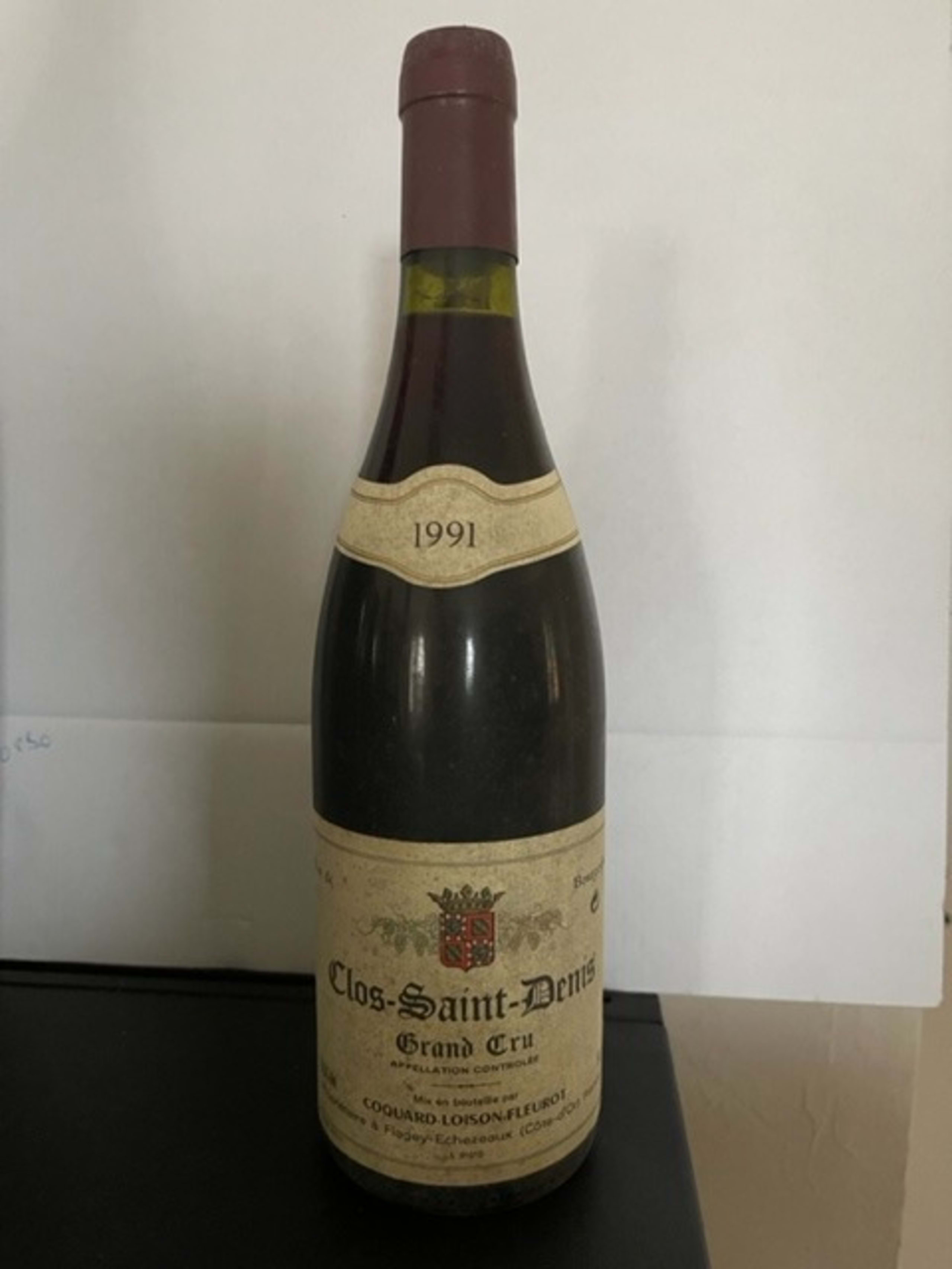 Clos-Saint-Denis, Grand Cru, COQUARD-LOISON-FLEUROT, 1991