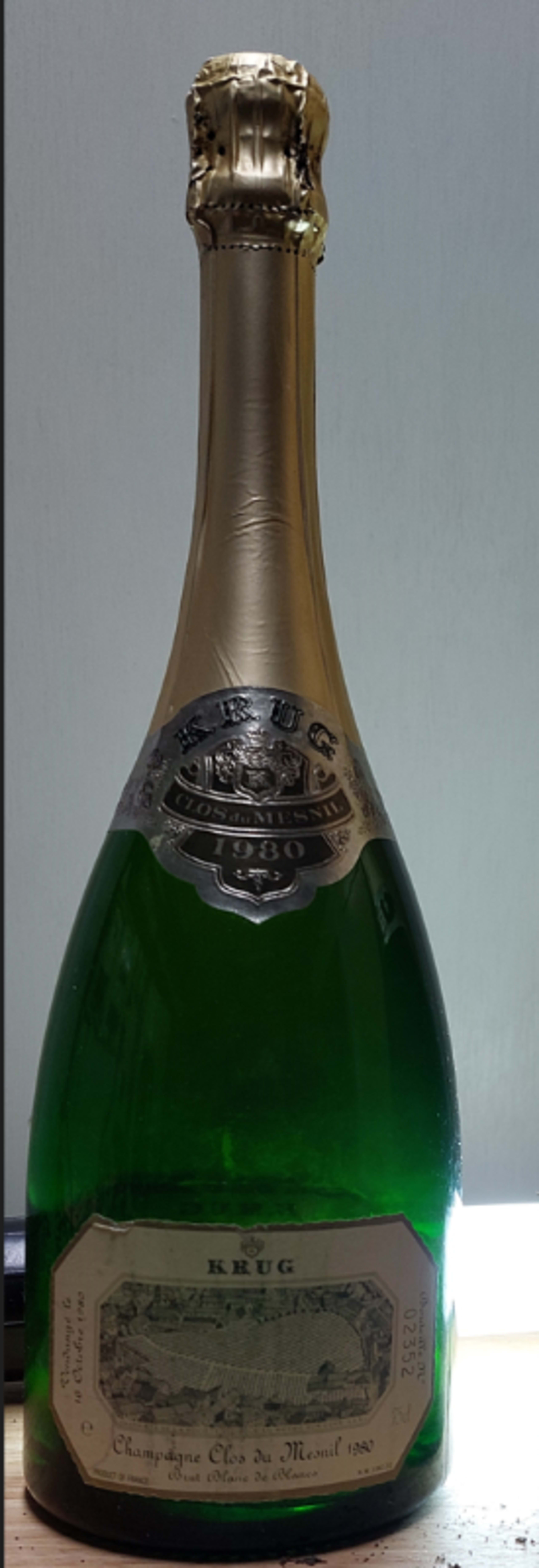 Clos du Mesnil, KRUG, Champagne, 1980