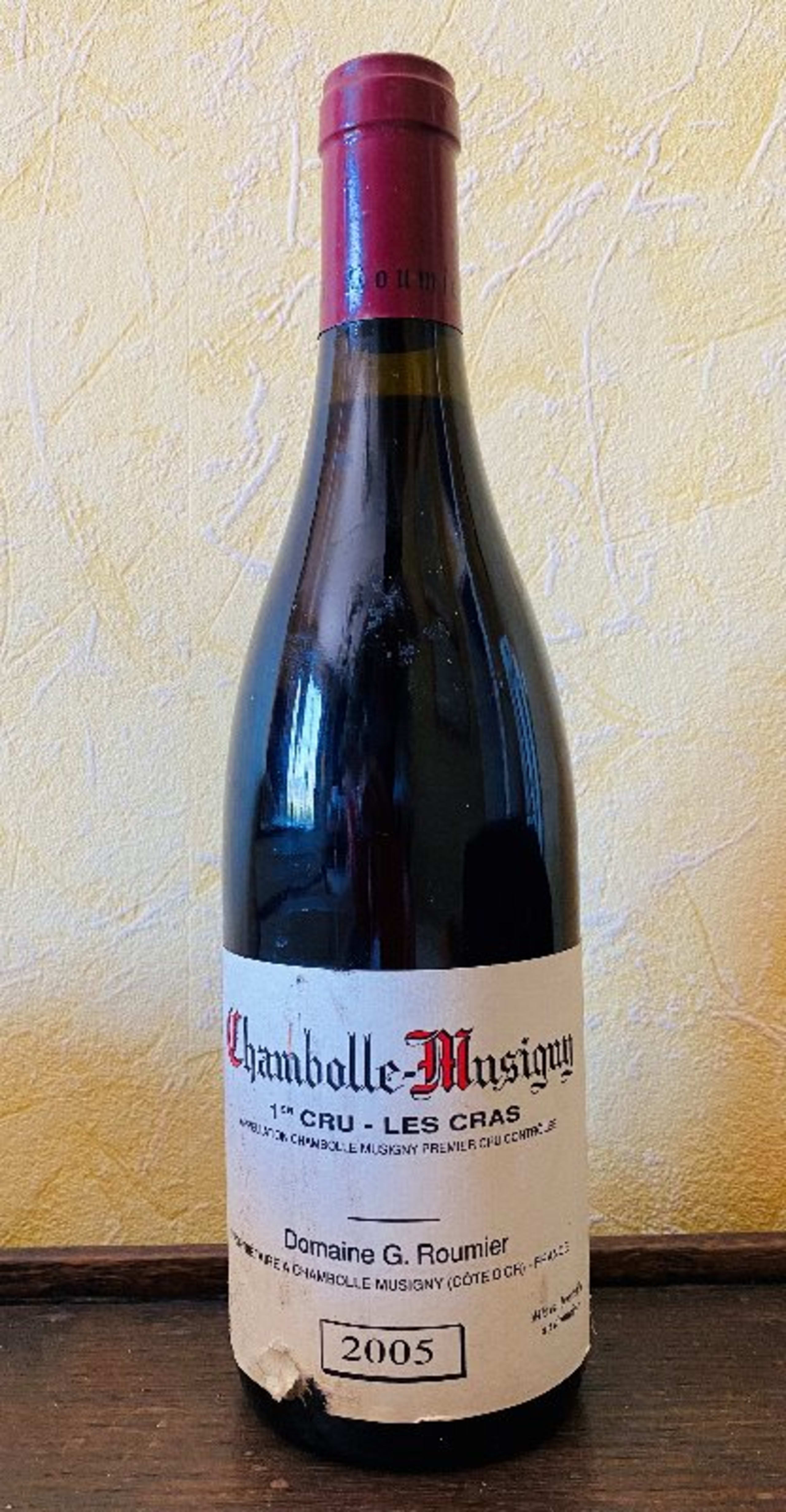 Chambolle-Musigny, 1er cru Les Cras, Domaine Roumier, 2005