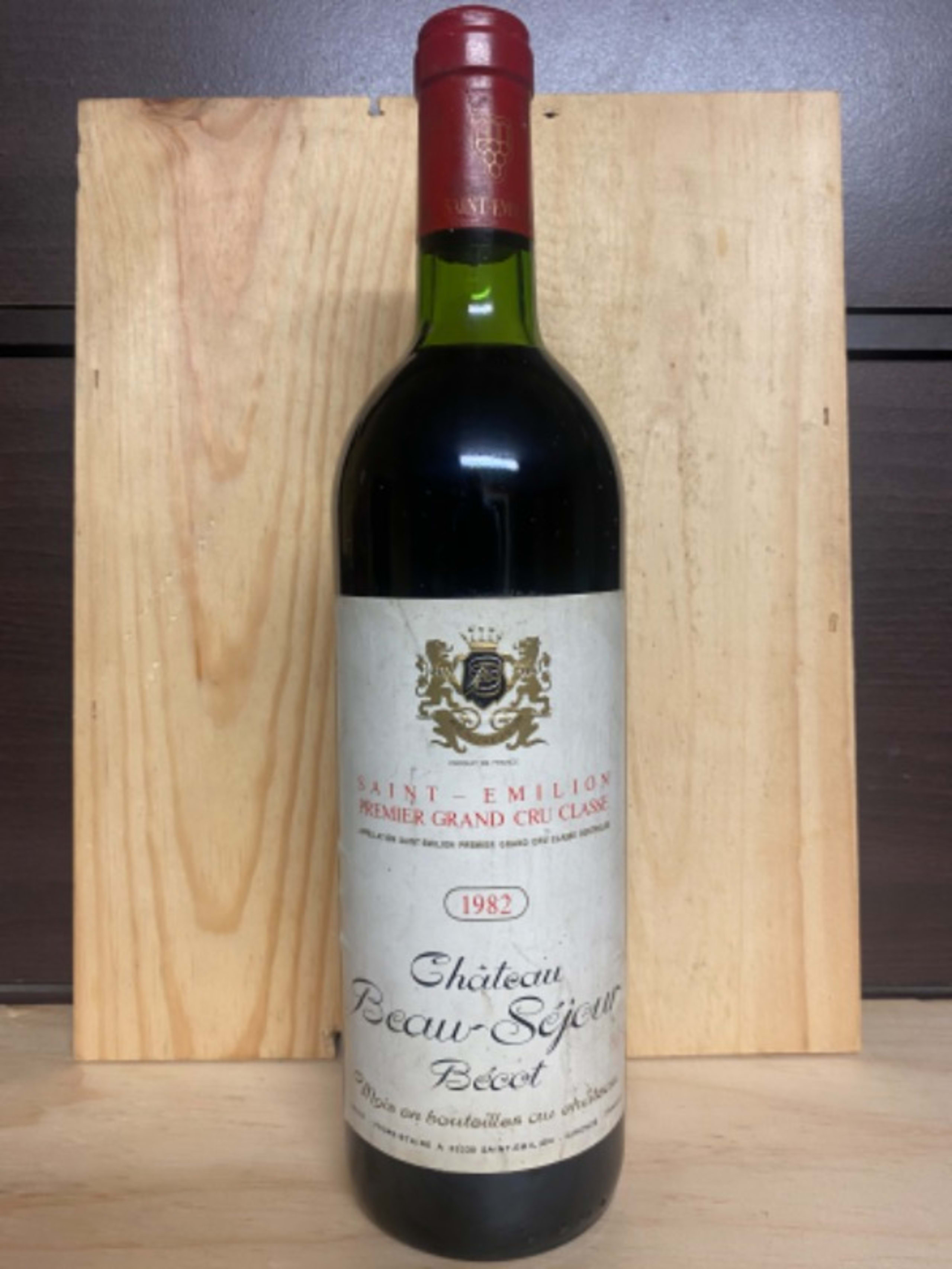 Château Beau Séjour Bécot, Saint-Émilion Grand Cru, 1982