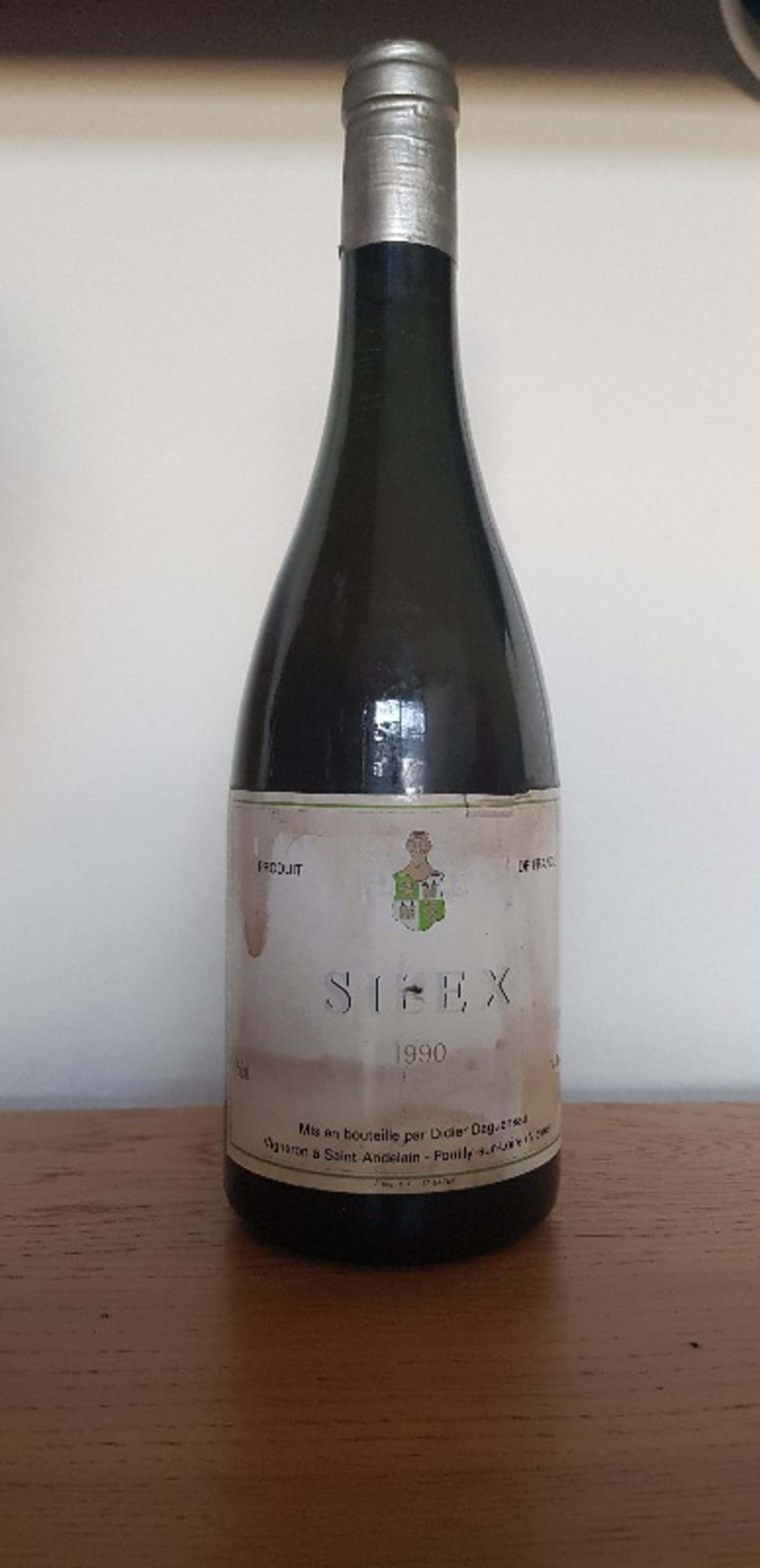 Silex, Blanc-Fumé de Pouilly, DIDIER DAGUENAU, 1990