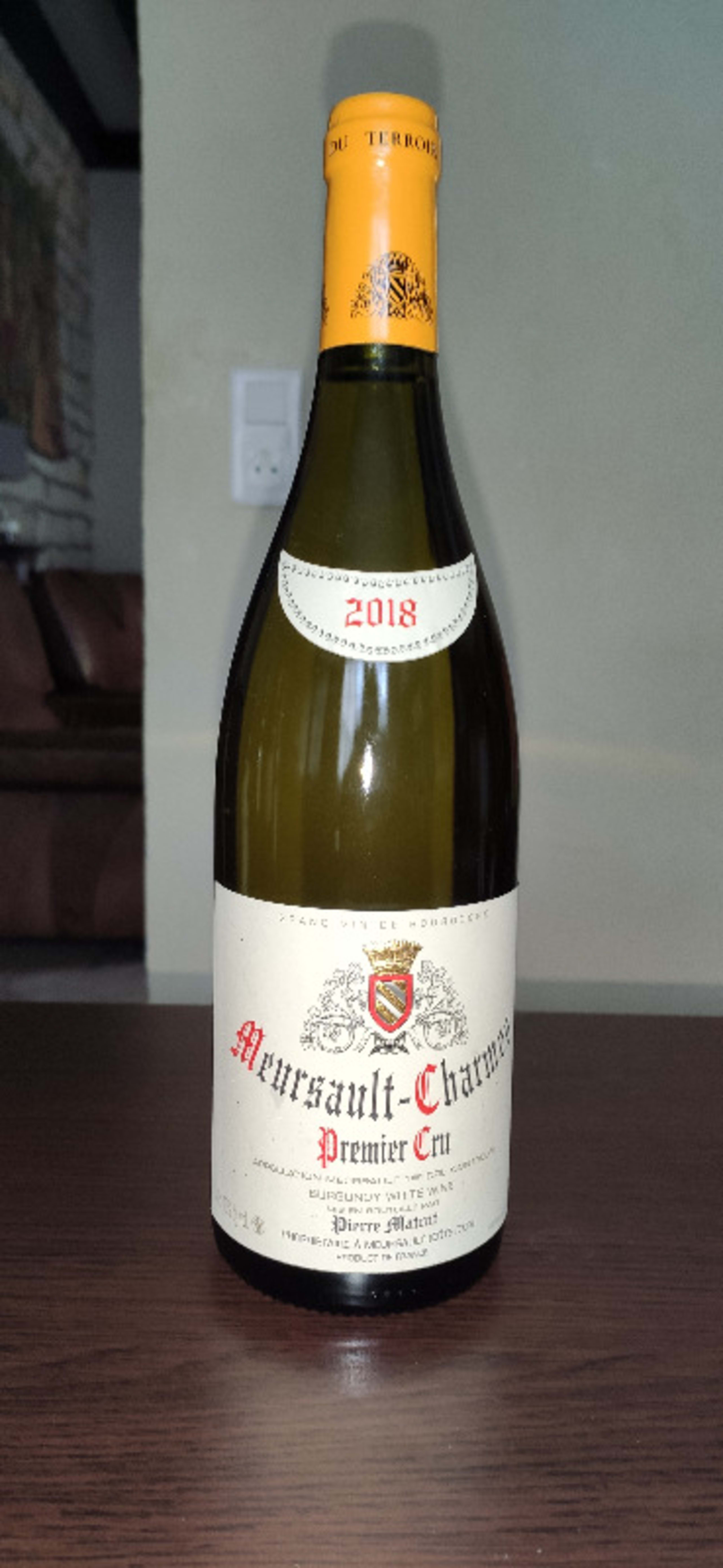 Meursault, Charmes - 1er Cru, Pierre Matrot, 2018