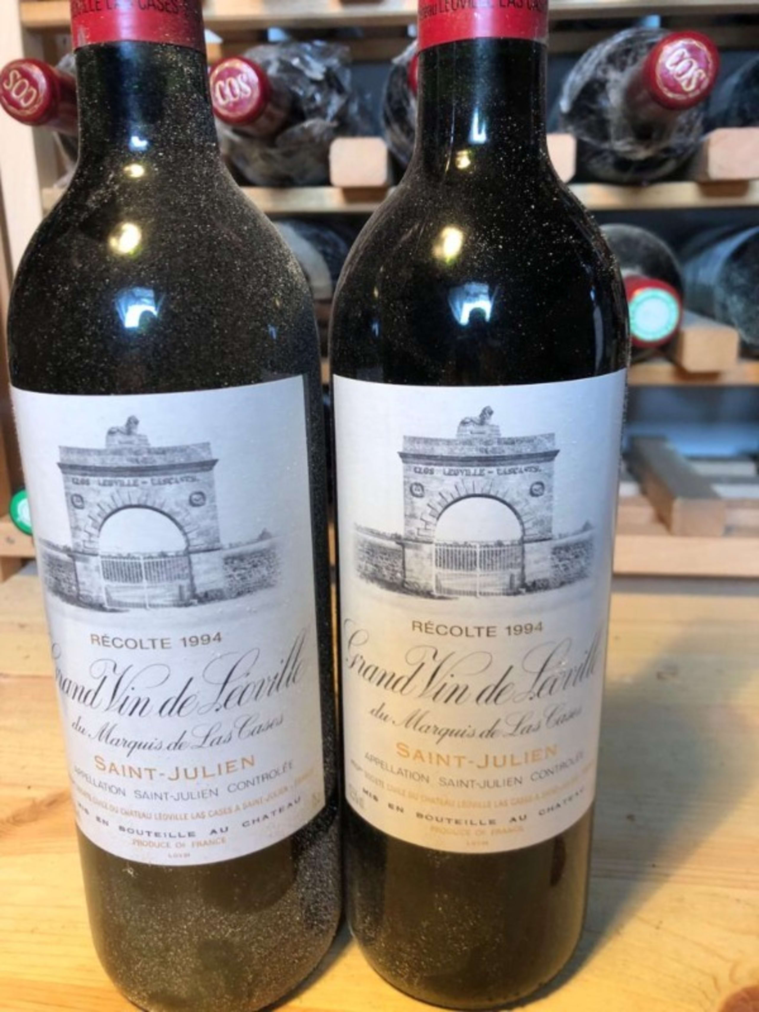 2 x Grand Vin de Léoville du Marquis de Las Cases, Saint-Julien, 1994