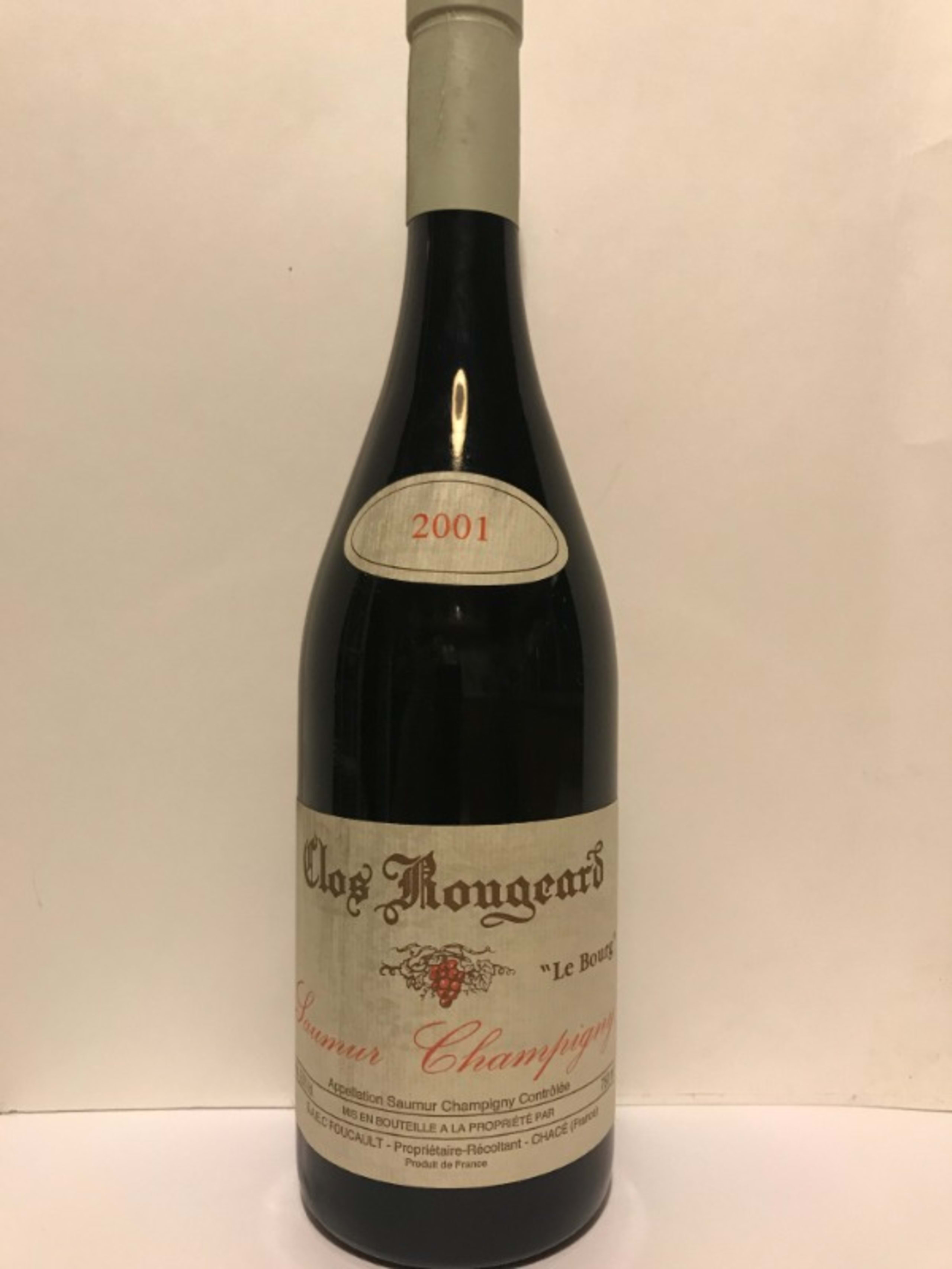 LE BOURG, Saumur Champigny, CLOS ROUGEARD, 2001