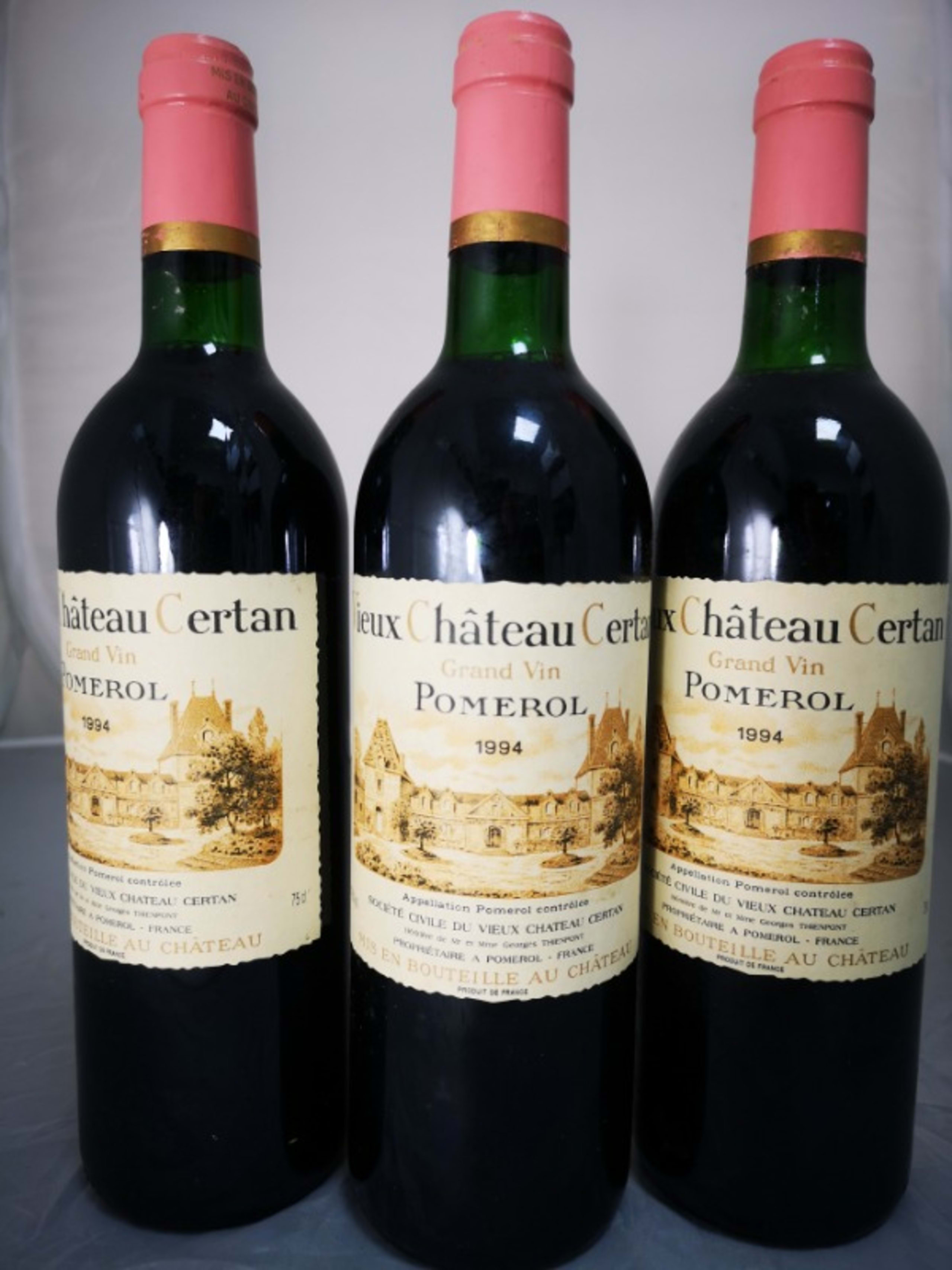 3 x Château Vieux Certan, Pomerol, 1994