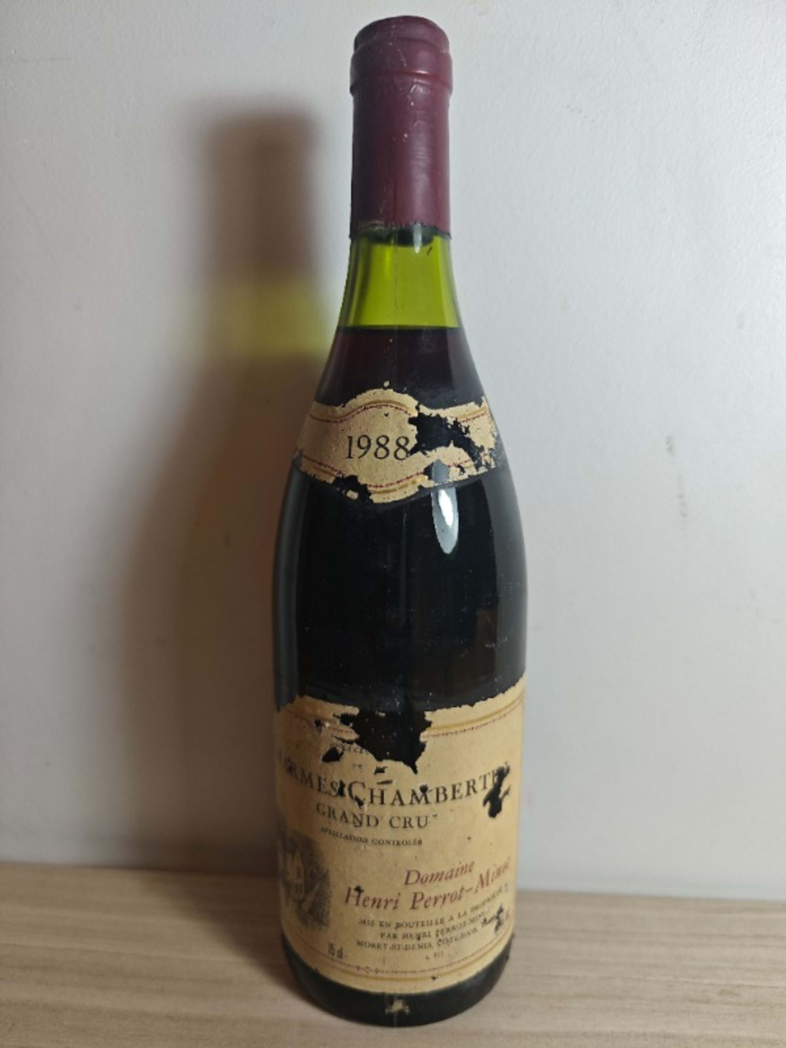 Charmes-Chambertin, Grand Cru, Domaine Henri Perrot-Minot, 1988