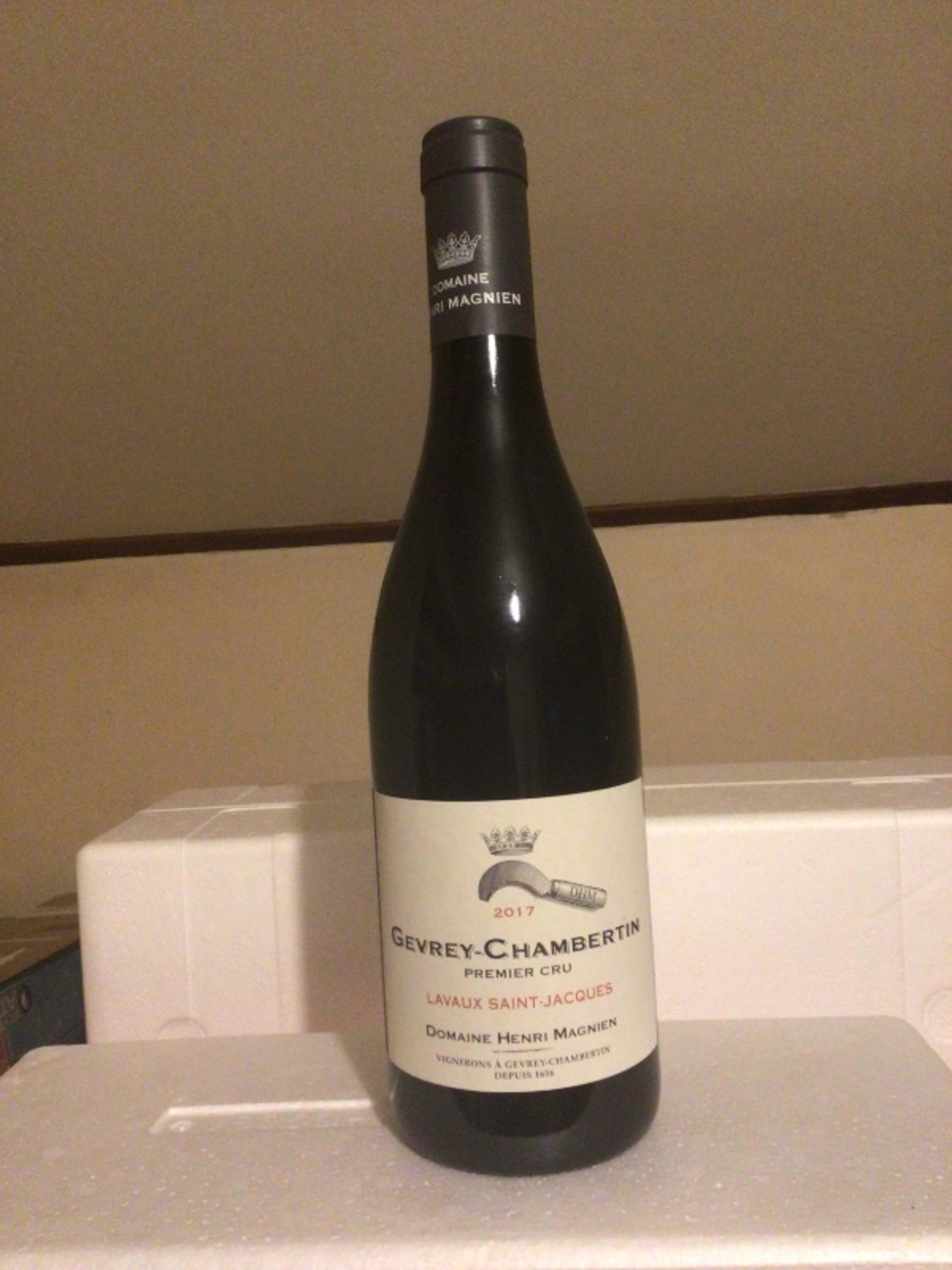 Gevrey-Chambertin, 1er Cru Lavaux Saint Jacques, Domaine Henri Magnien, 2017