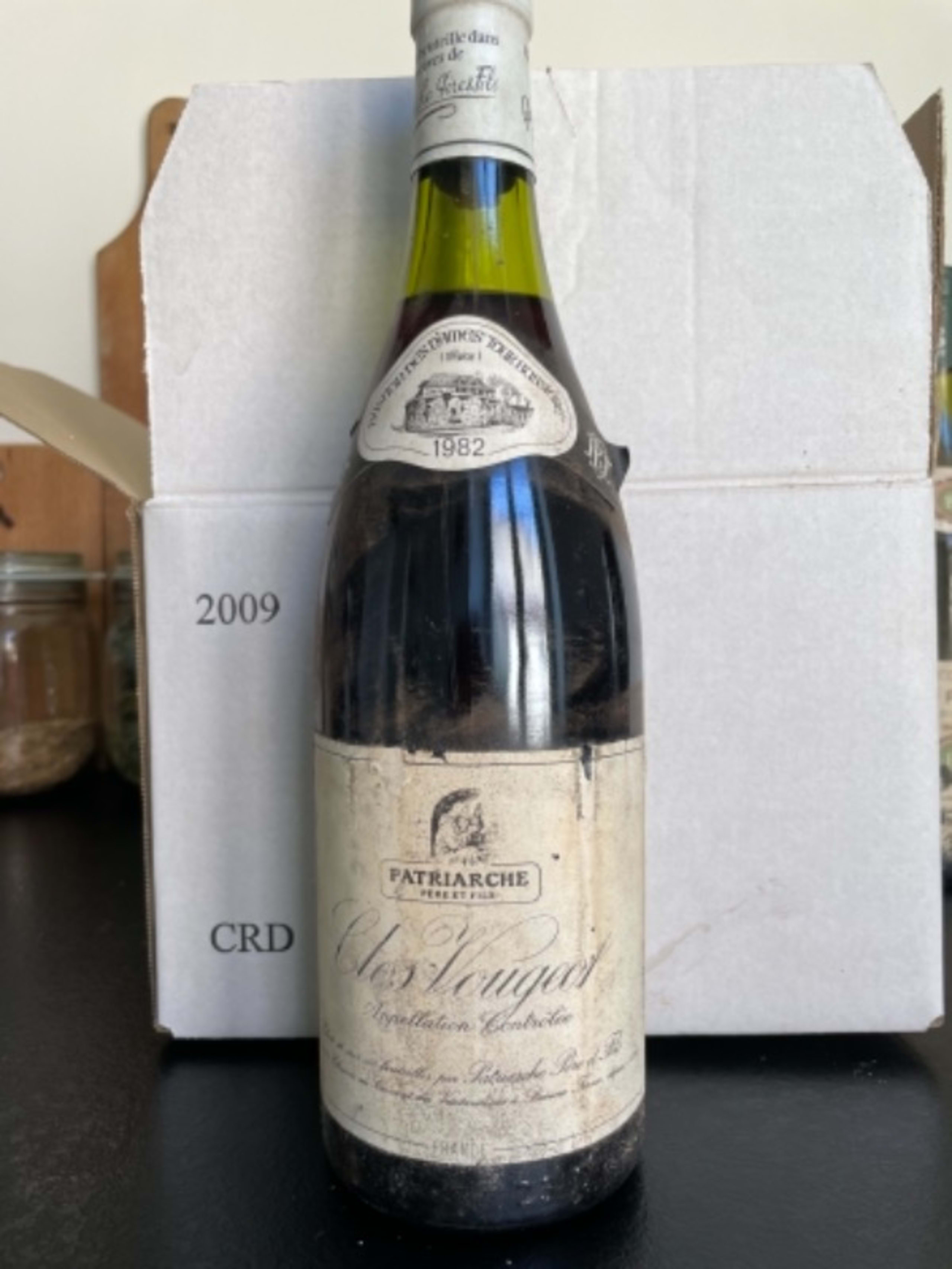 Clos de Vougeot, Patriarche père et fils, 1982