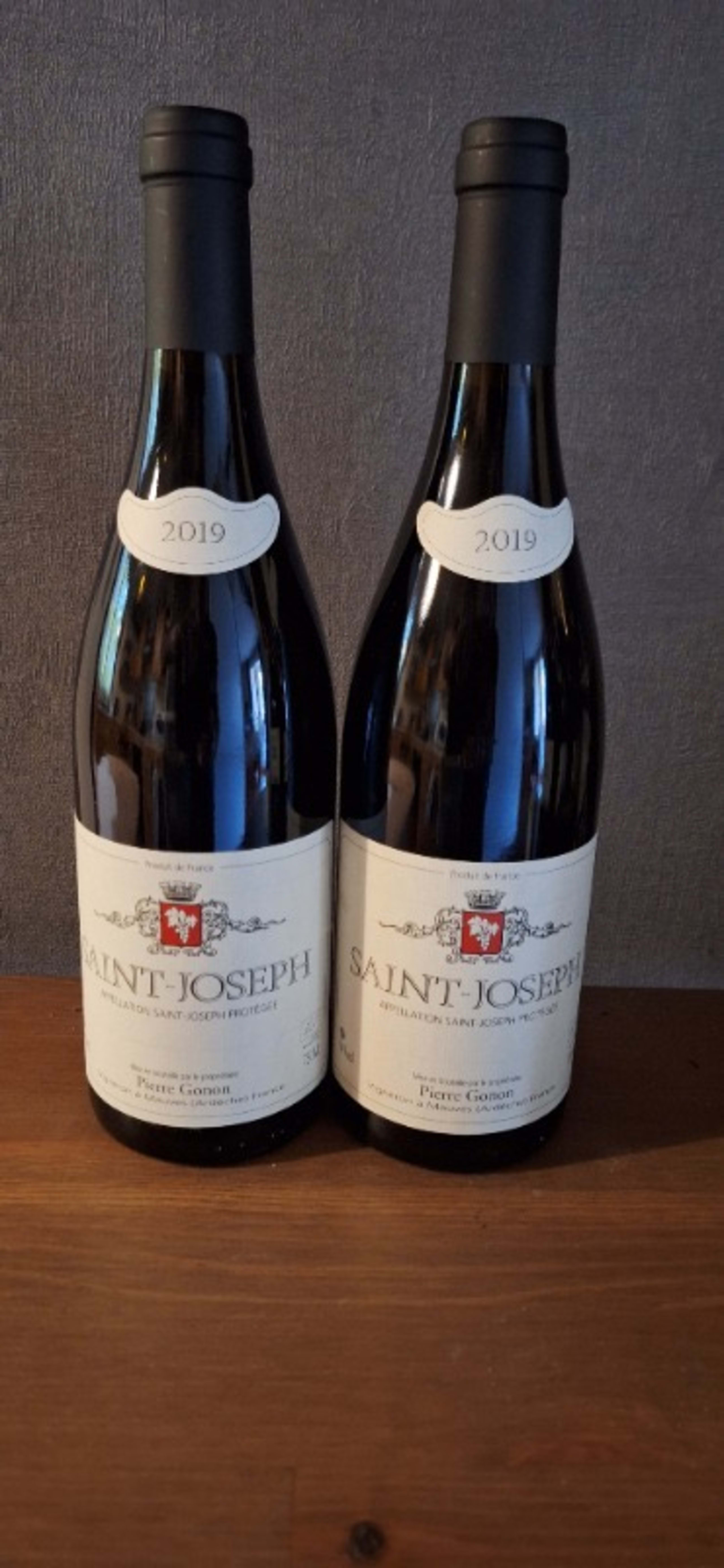 2 x Saint-Joseph, Domaine Pierre Gonon, 2019
