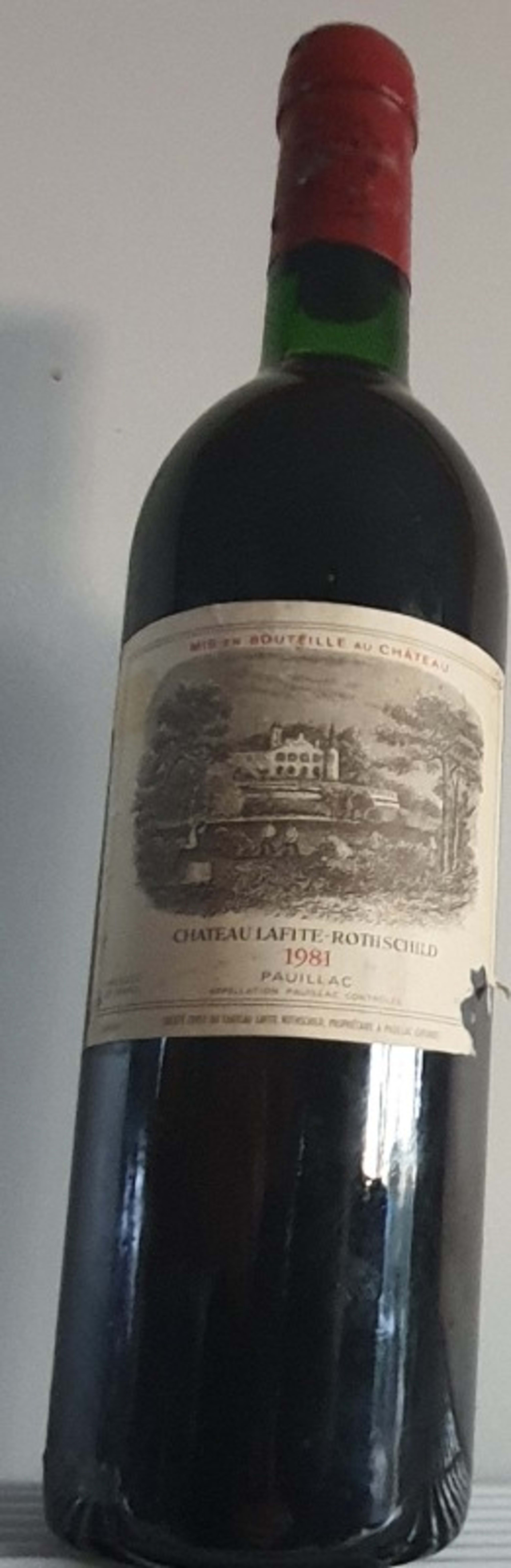 chateau Lafite Rothschild, Pauillac, 1981