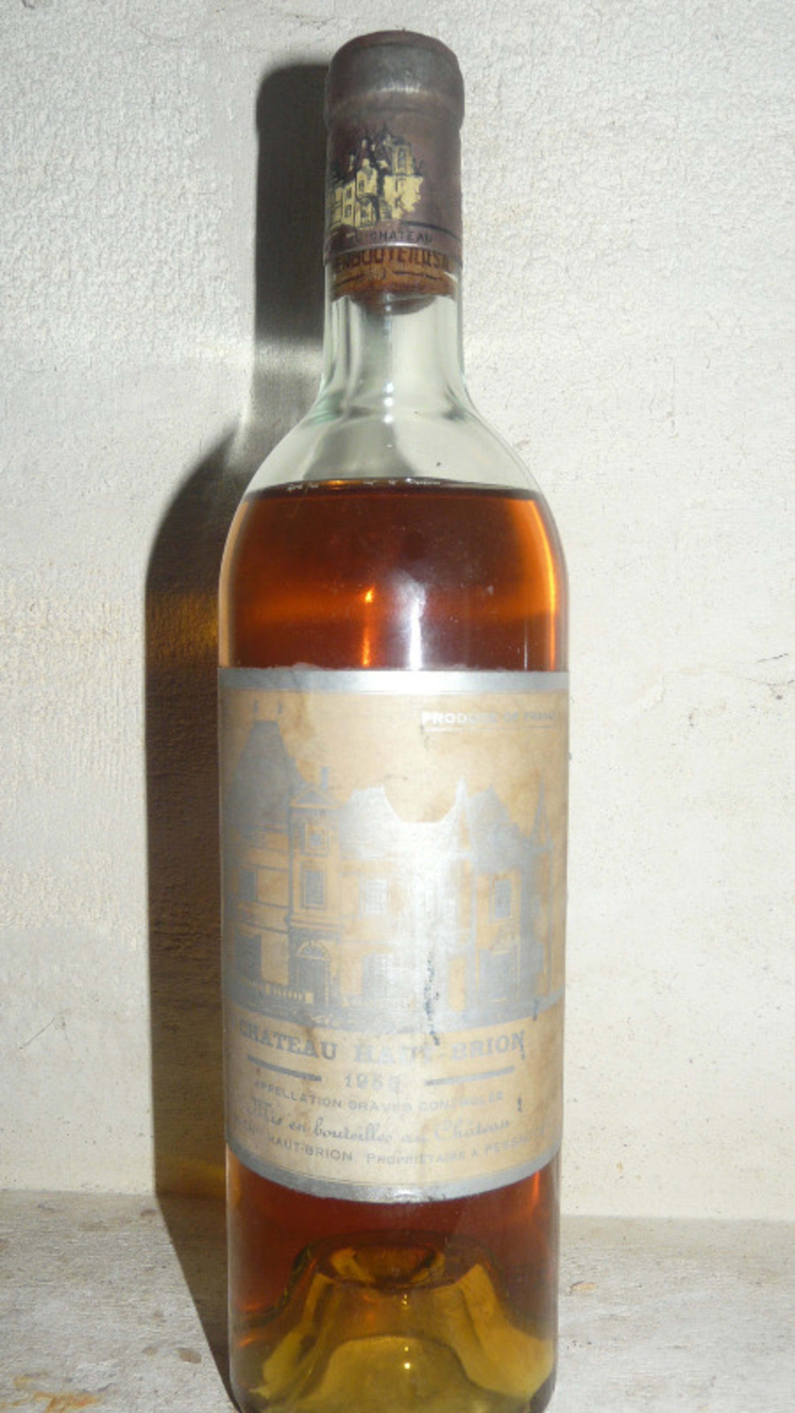 Haut Brion blanc, Pessac-Léognan, 1955