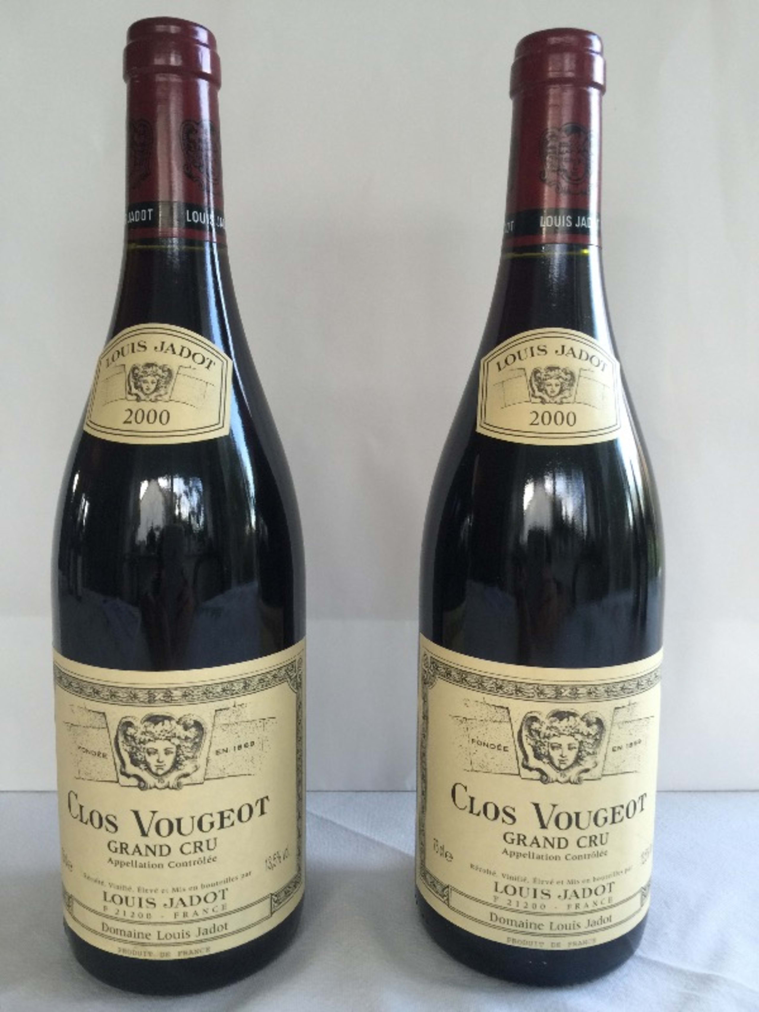 2x Hautes-Côtes-de-Nuits, Clos de Vougeot, Louis Jadot, 2000