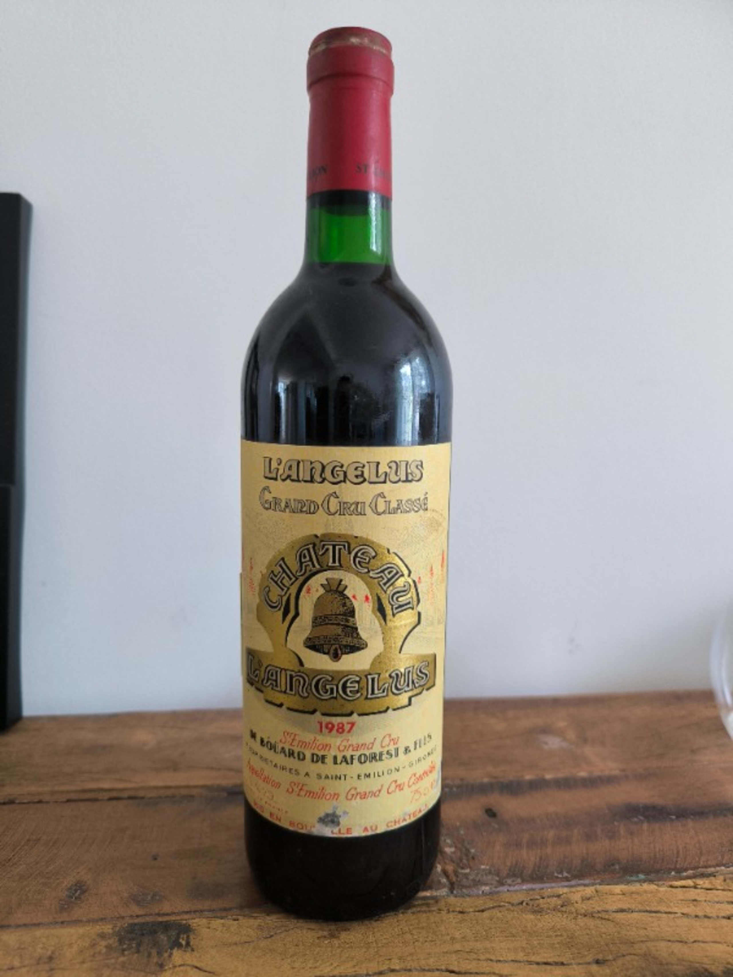 château Angélus, Saint-Émilion Grand Cru, 1987
