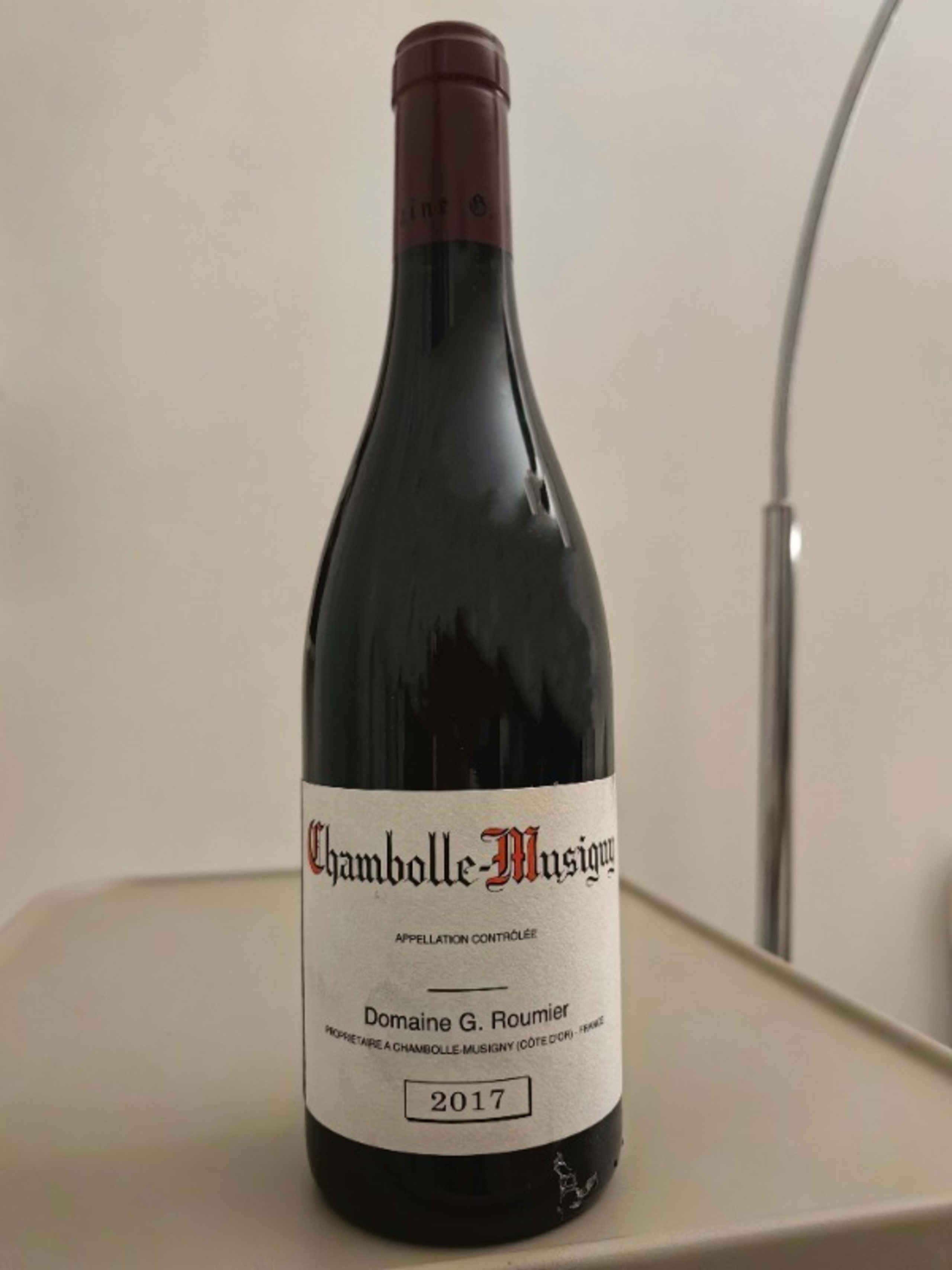 Chambolle-Musigny, Domaine G. Roumier, 2017
