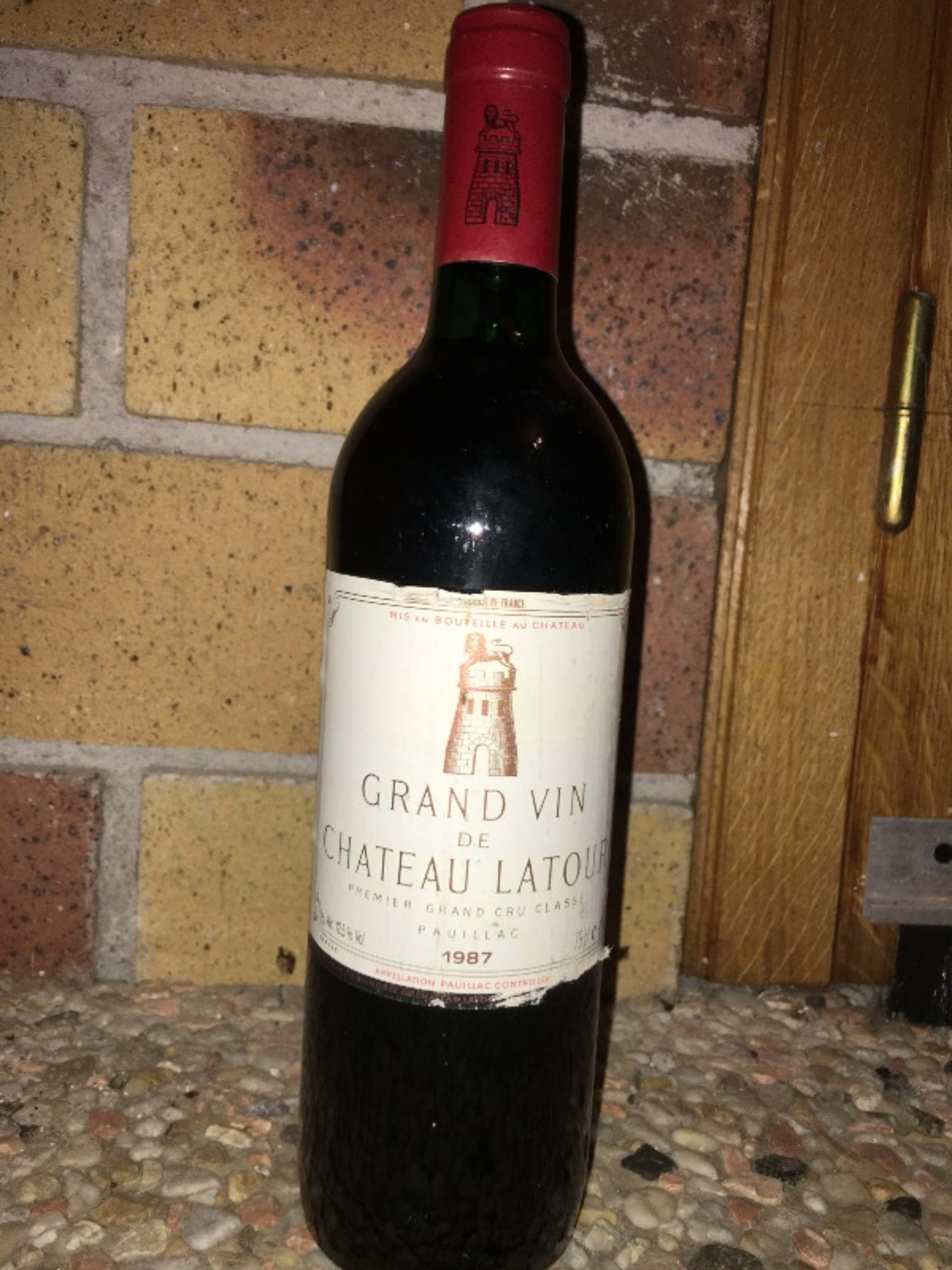 Grand Vin de Château Latour, Pauillac, 1987