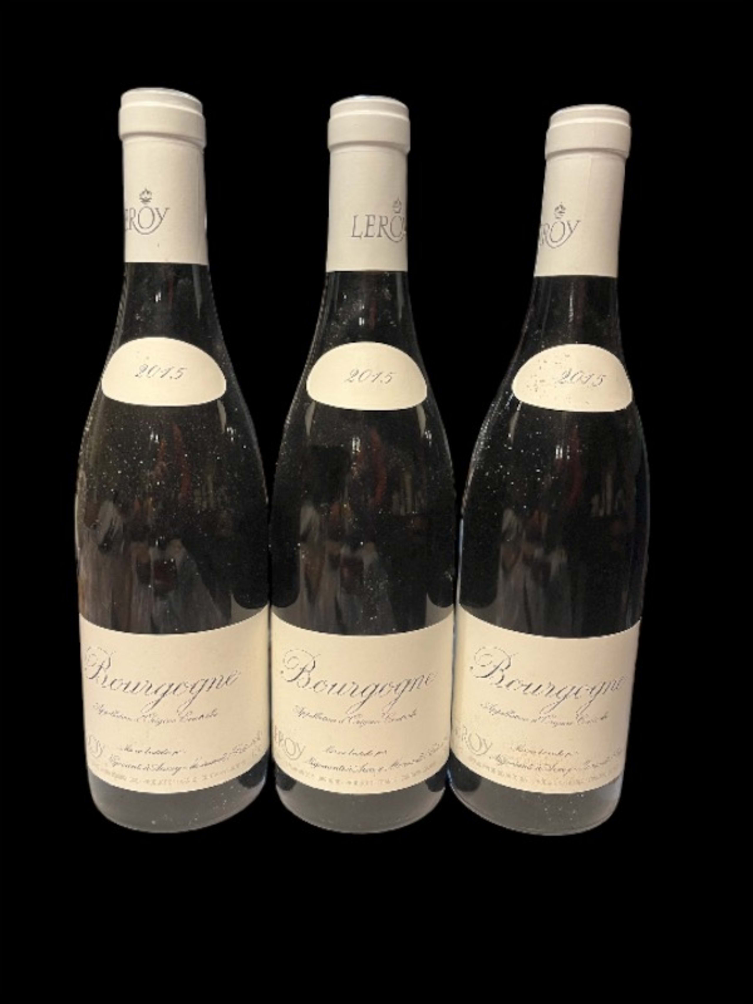 3 x Bourgogne, Leroy, 2015
