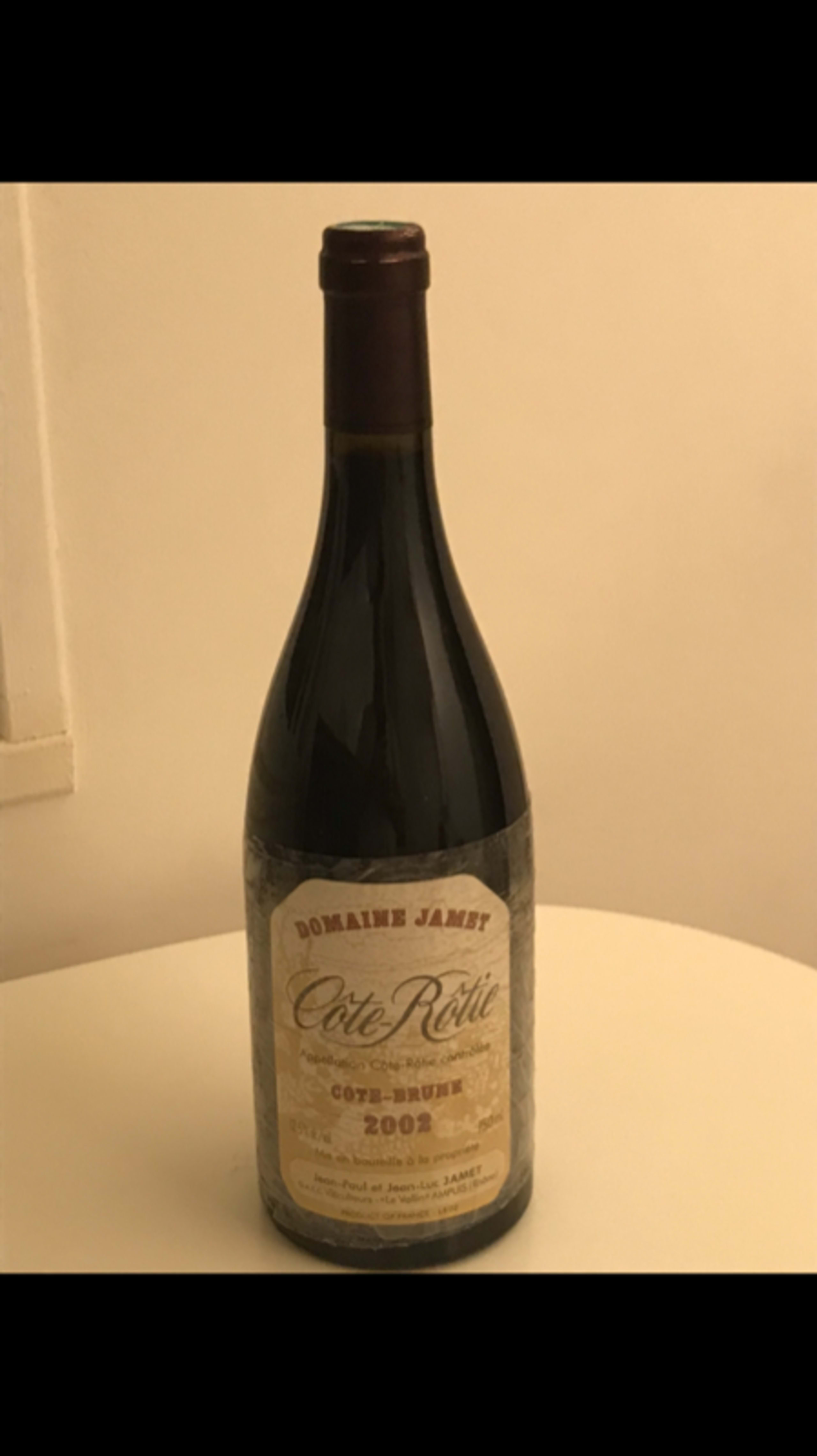 2 x Côte-Rôtie Côte Brune , Domaine Jamet, 2002