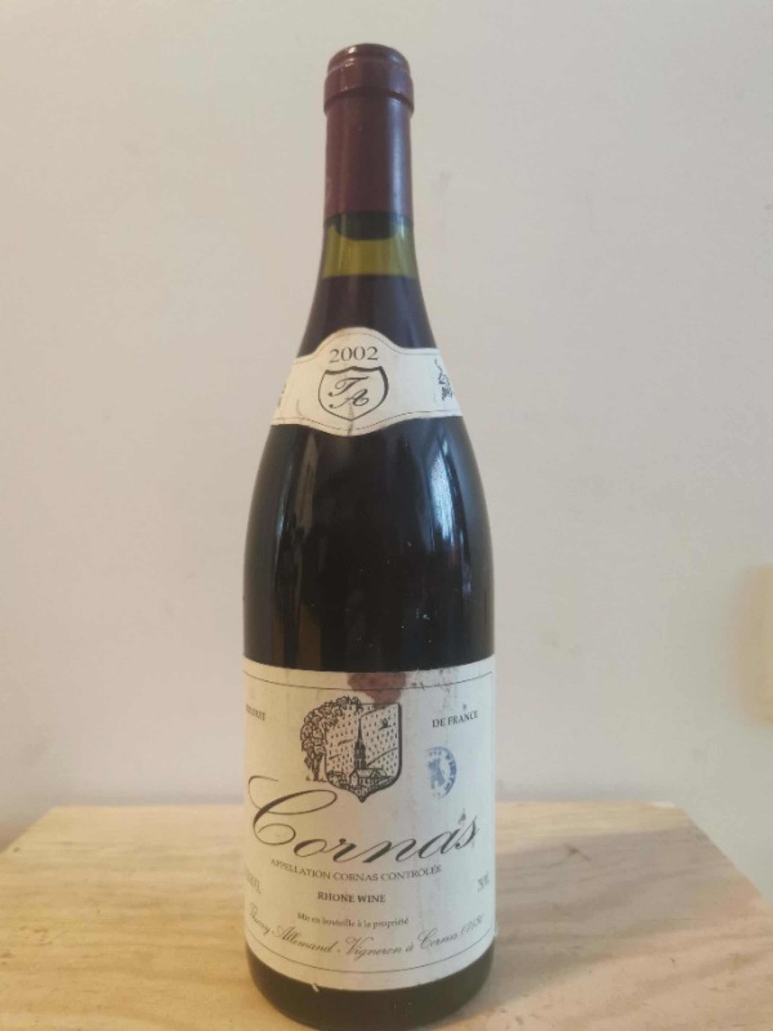 Cornas, Thierry Allemand, 2002