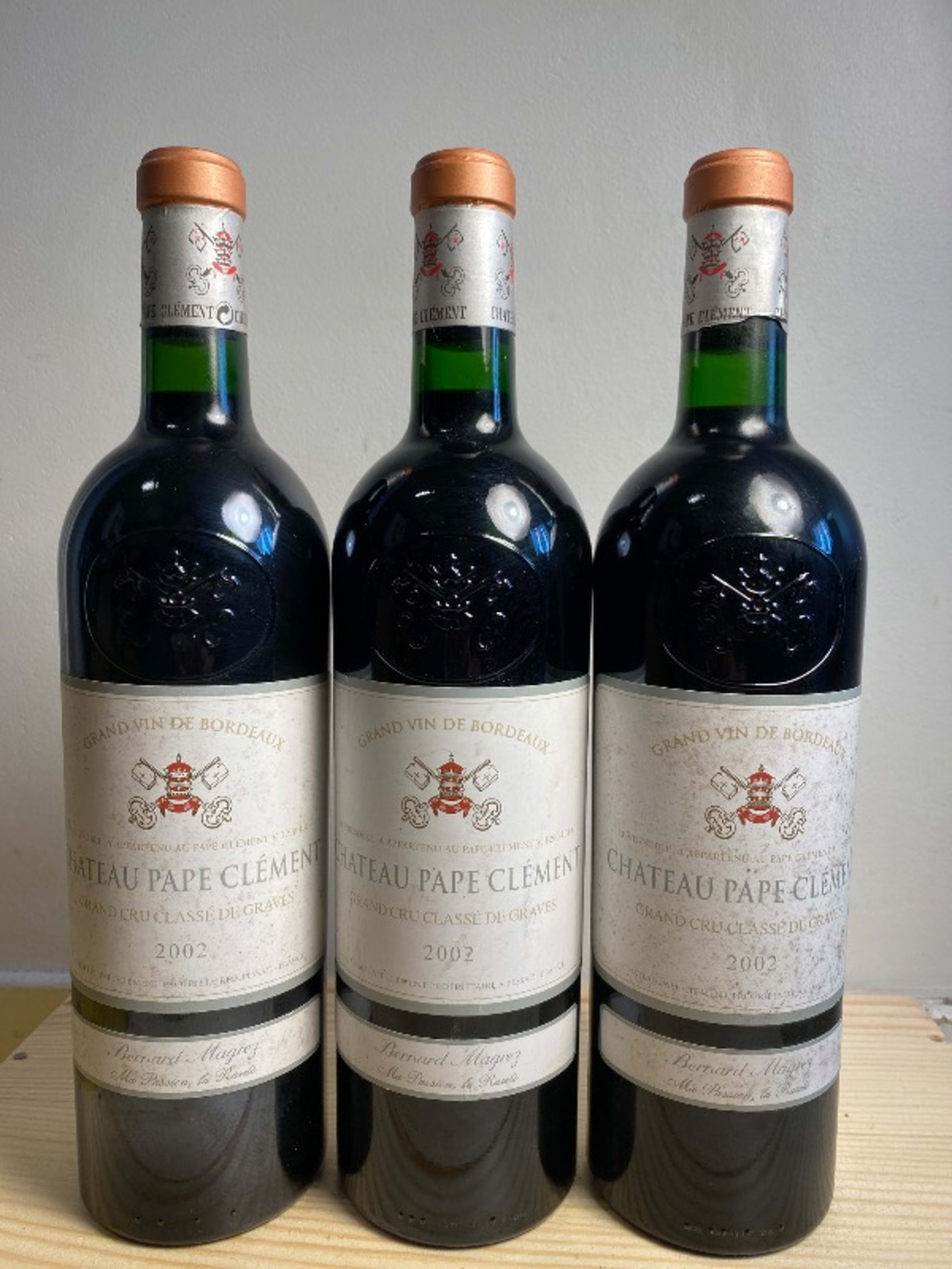 3 x Château Pape Clément, Pessac-Léognan, 2002
