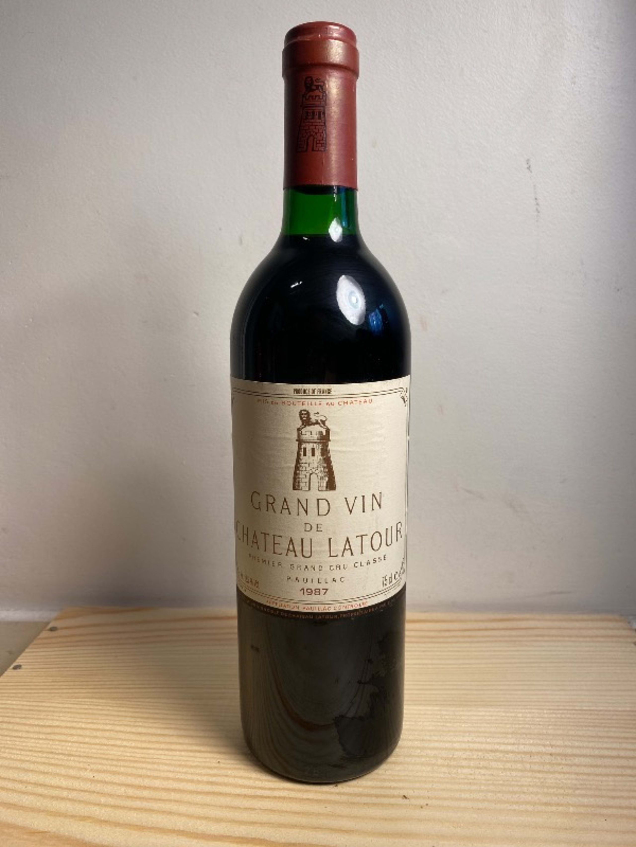 Grand Vin de Château Latour, Pauillac, 1987