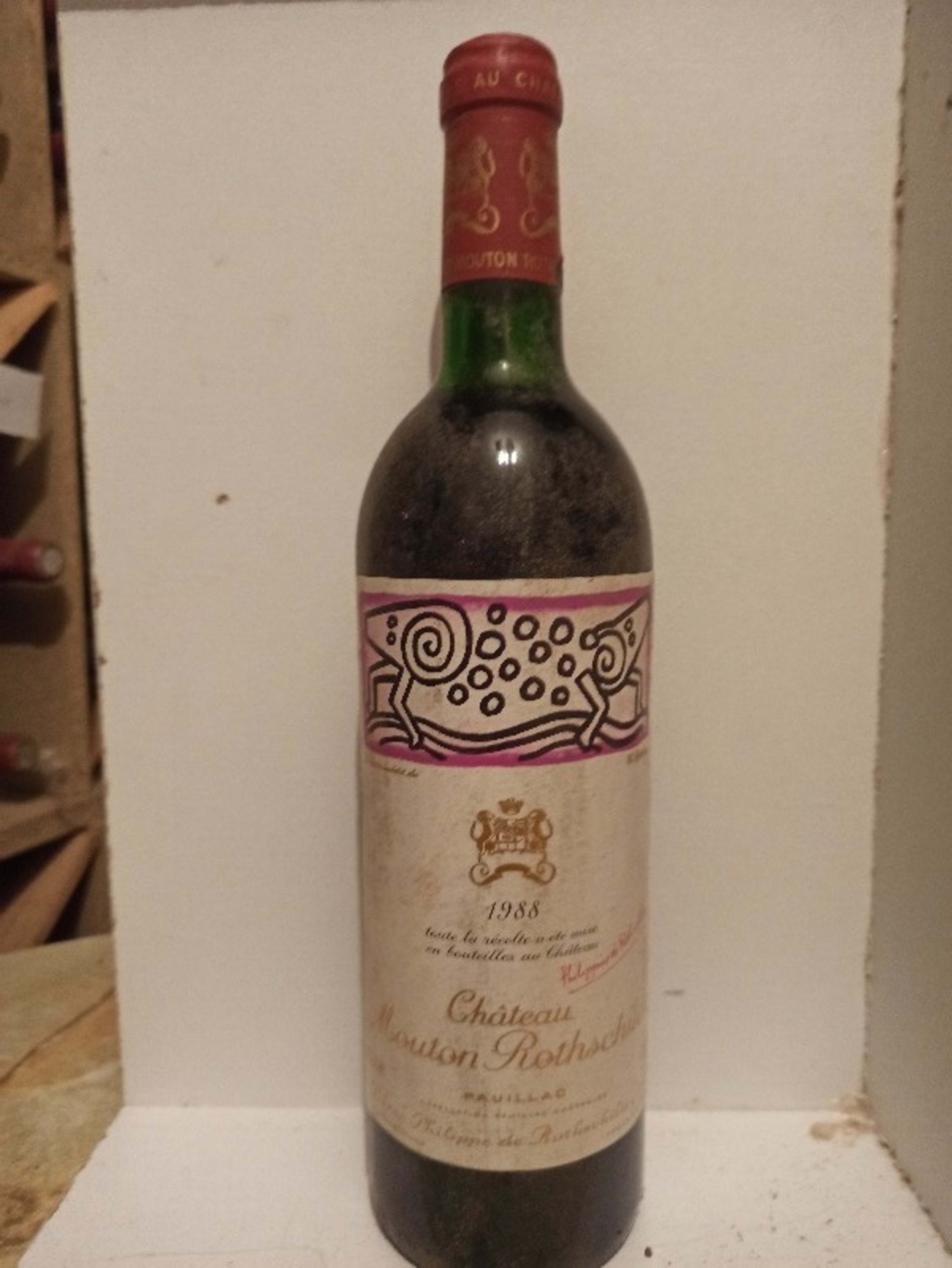 Chateau Mouton Rotschild, Pauillac, 1988