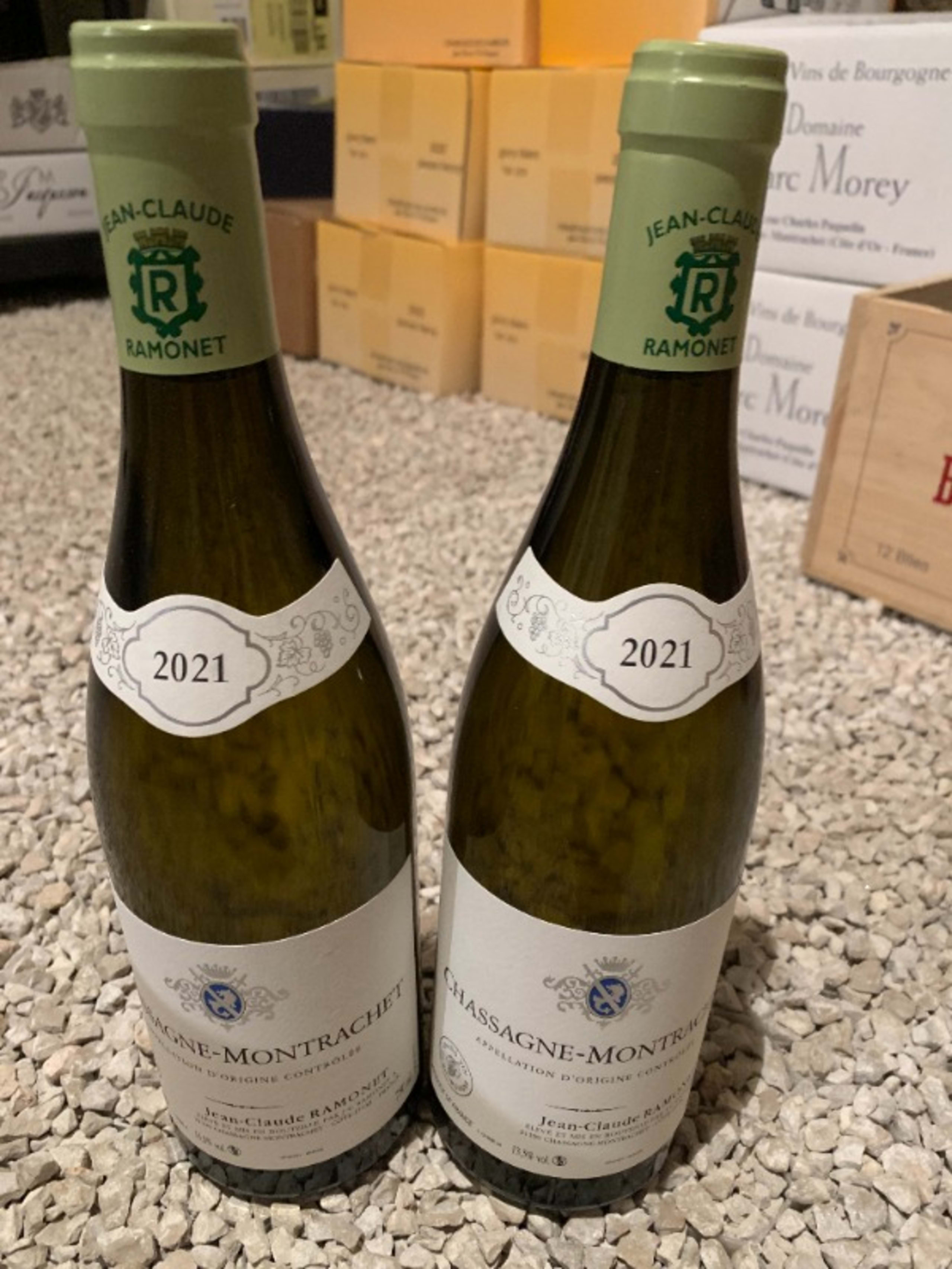 2 x Chassagne-Montrachet, Jean Claude Ramonet, 2021