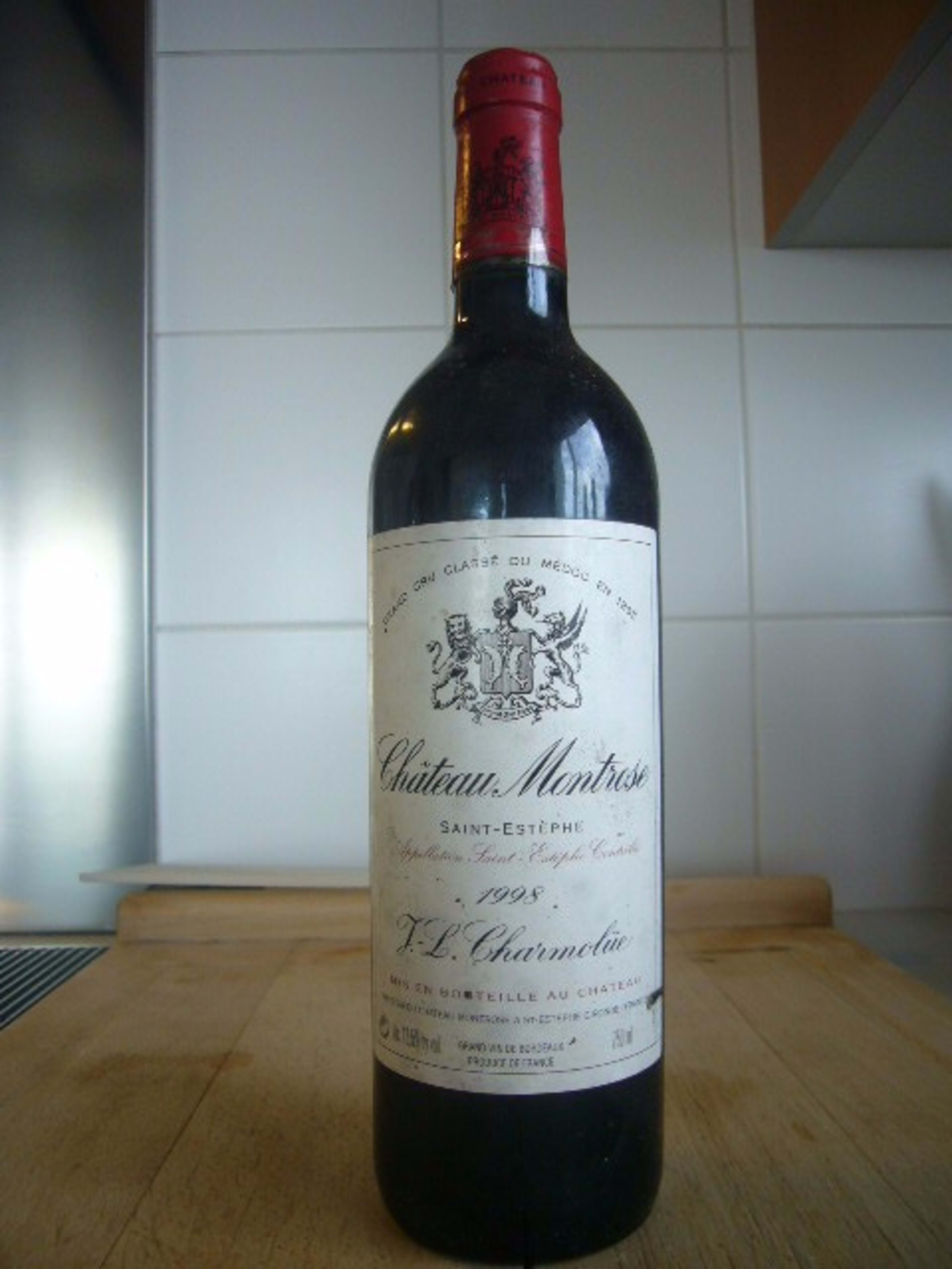 1er Grand Cru Classé Château Montrose, Château Montrose, Saint-Estèphe, 1998
