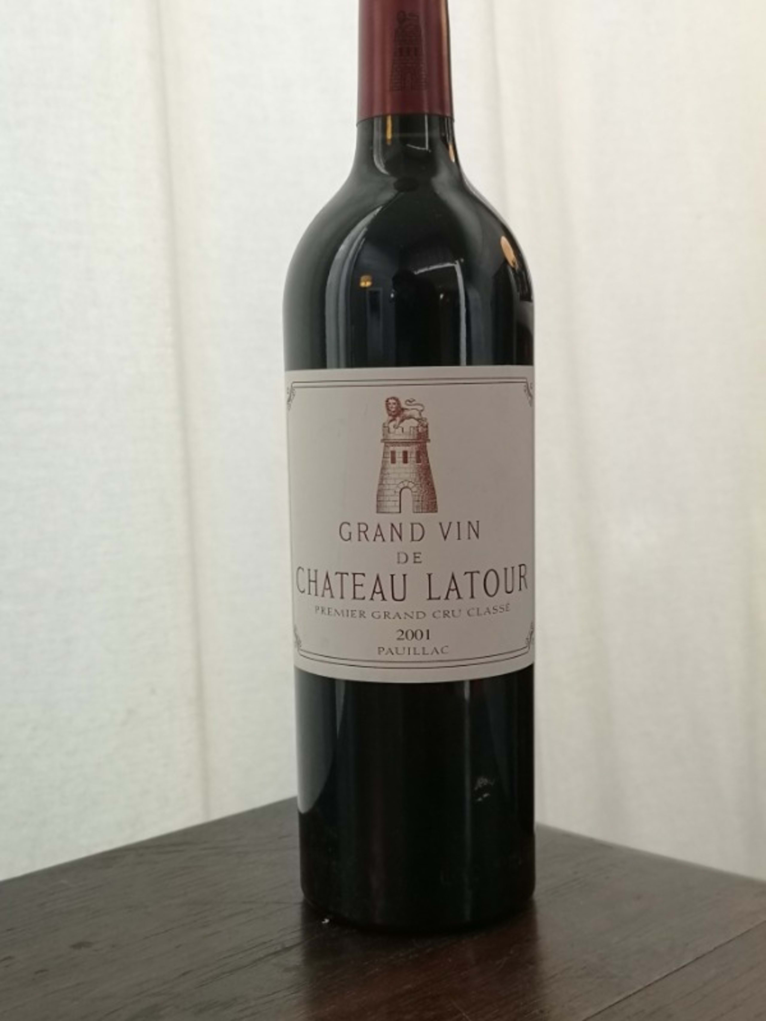 Grand Vin de château Latour, Pauillac, 2001