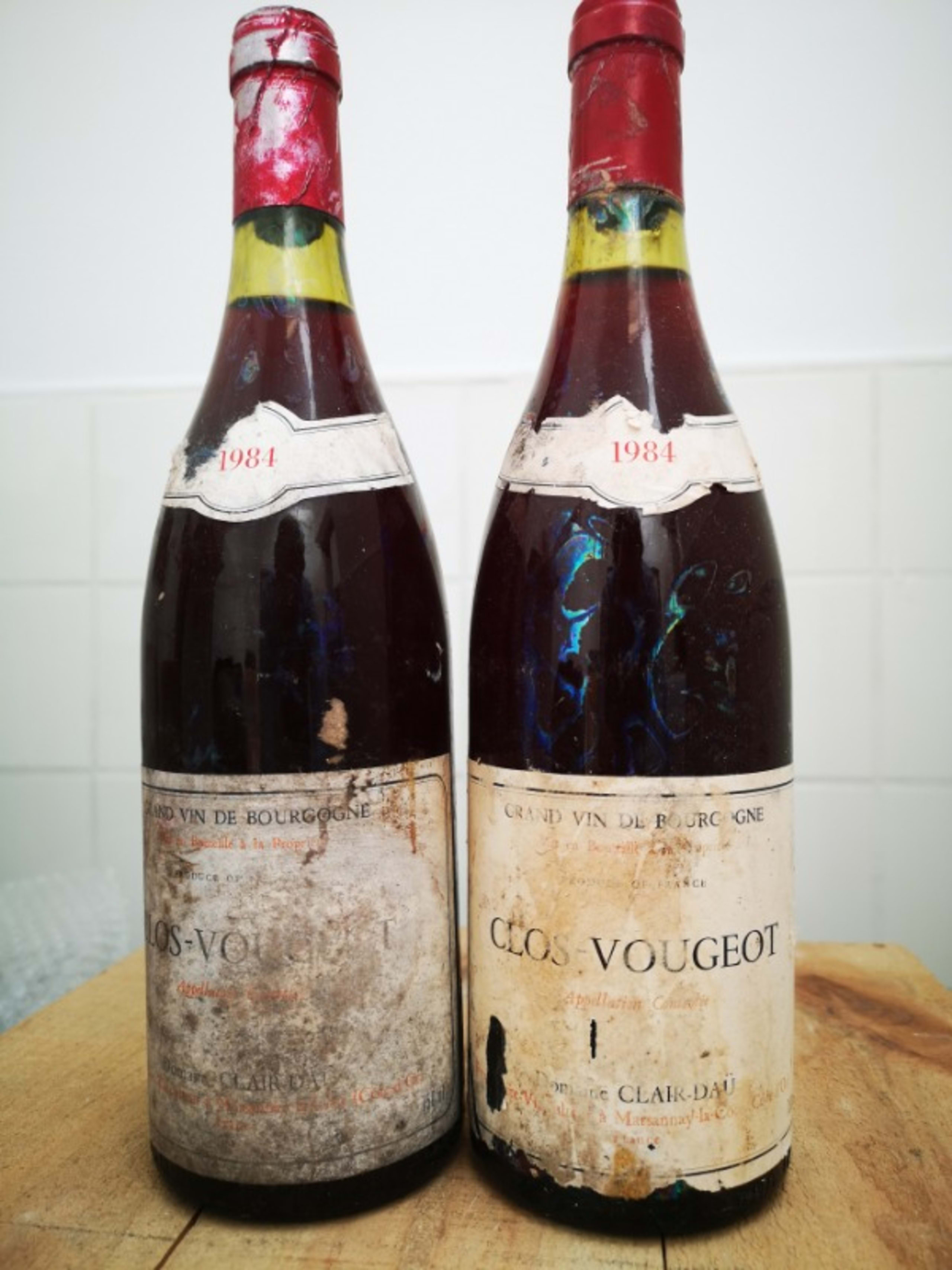 2 x Clos de Vougeot, Claire Daü, 1984