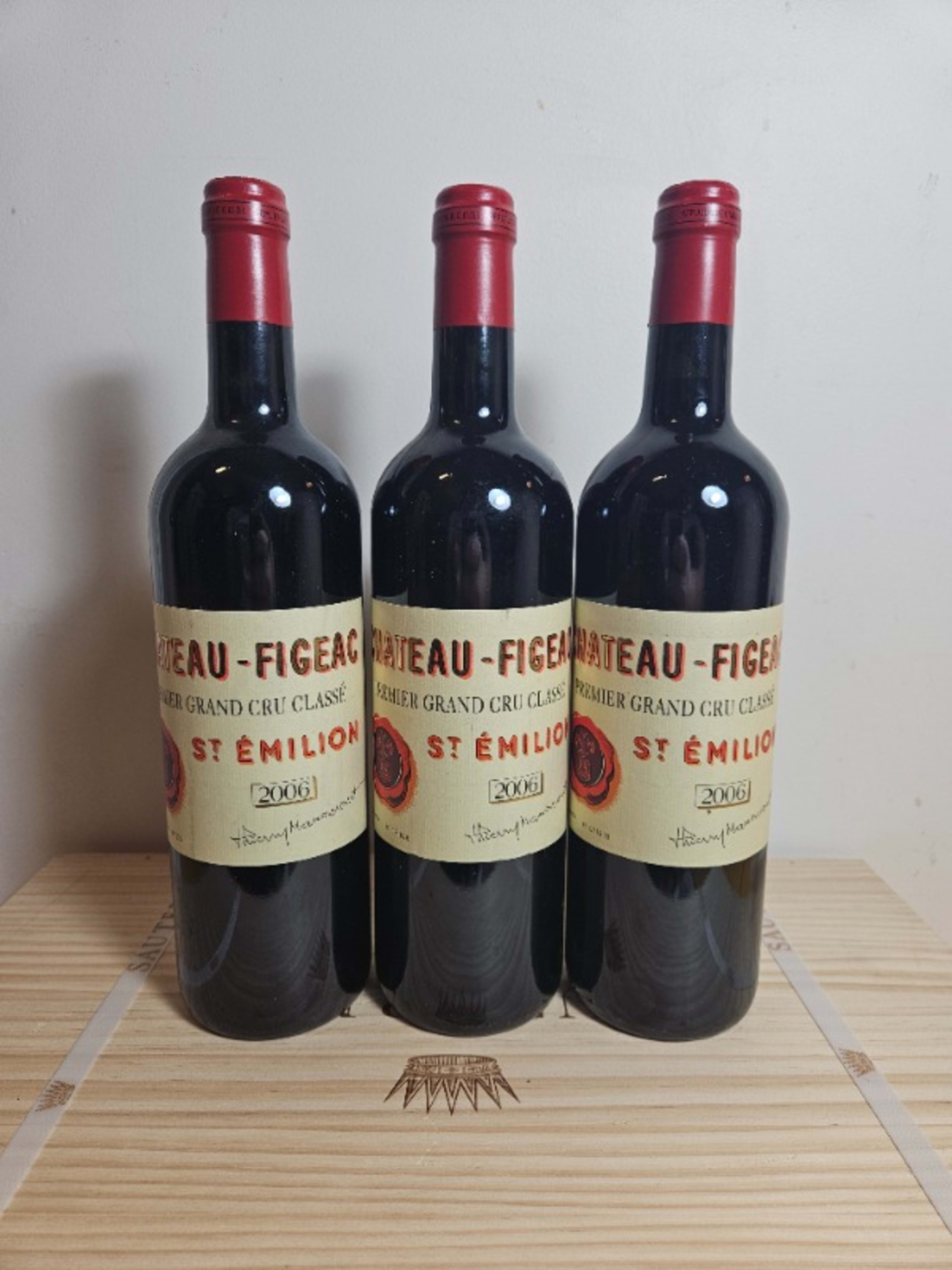 3 x Château-Figeac, Saint-Émilion Grand Cru, 2006